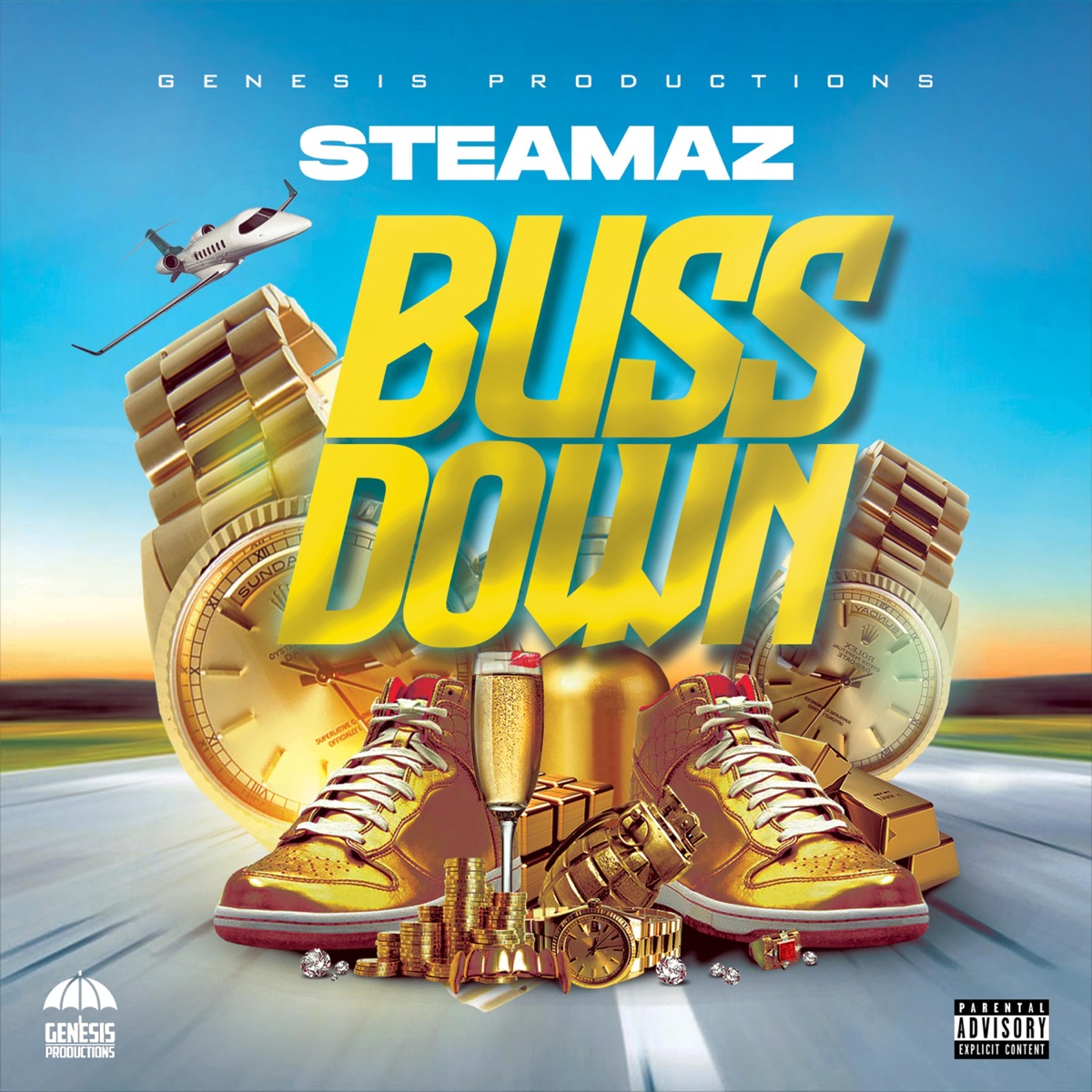 Buss Down - Single by Steamaz album cover