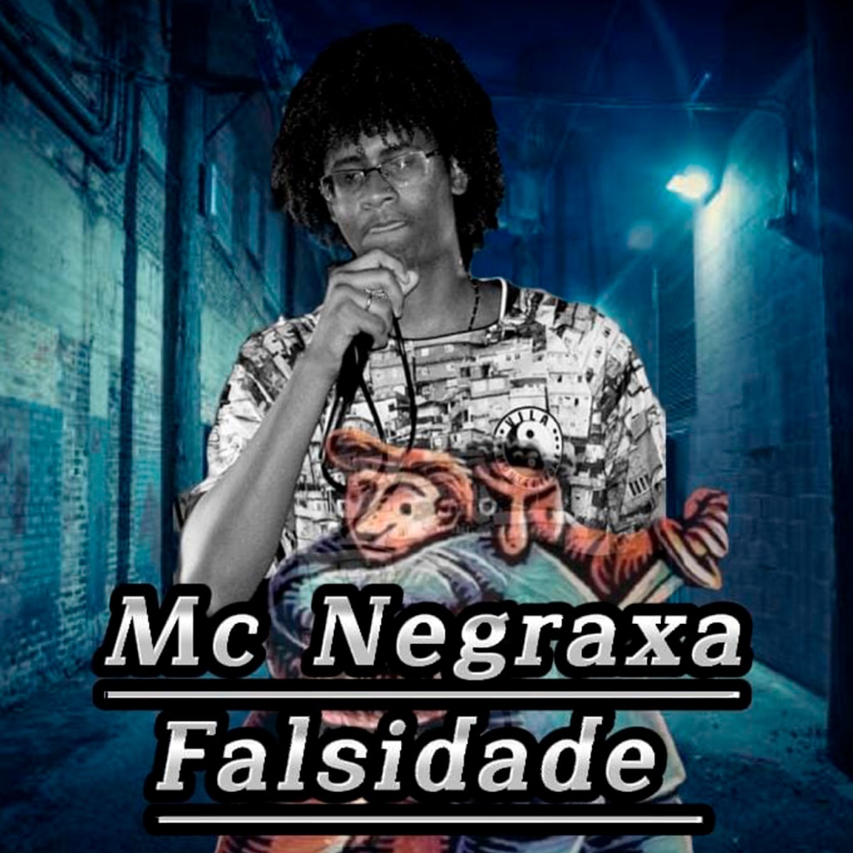 Falsidade - Single by MC Negraxa album cover