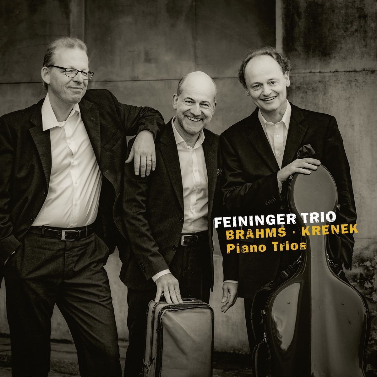 Brahms & Krenek: Piano Trios by Feininger Trio album cover