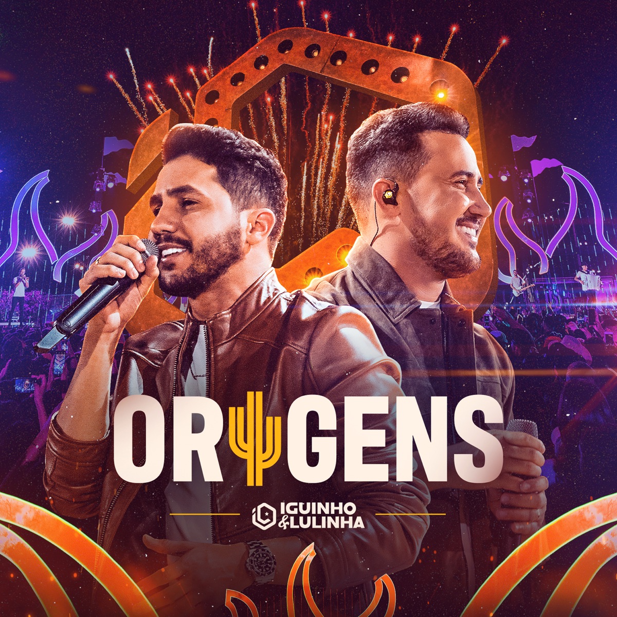 Origens (Ao Vivo) by Iguinho e Lulinha album cover