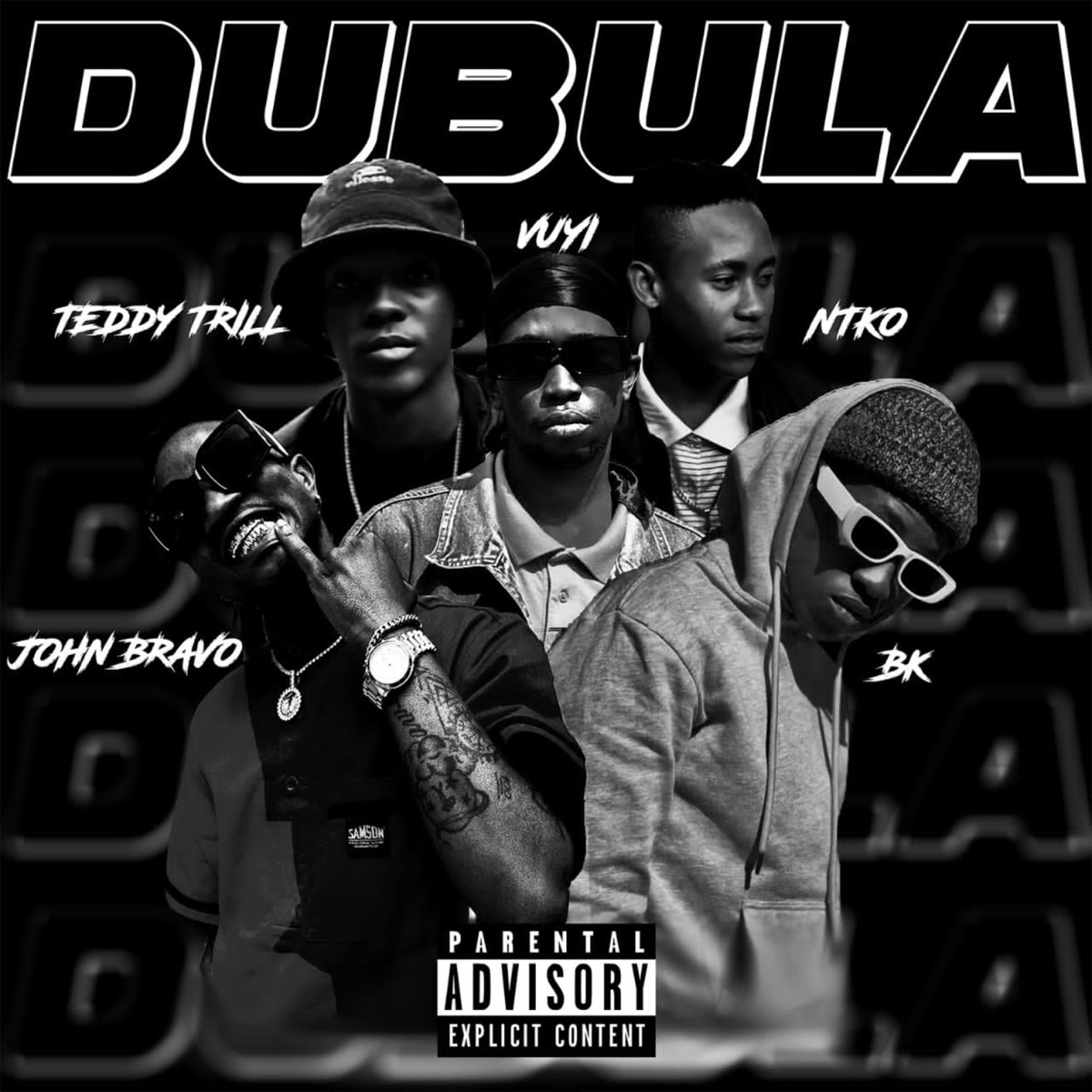Dubula (feat. Vuyi!) - Single by John bravo, NTKO &Fede Bk & Teddy Trill album cover