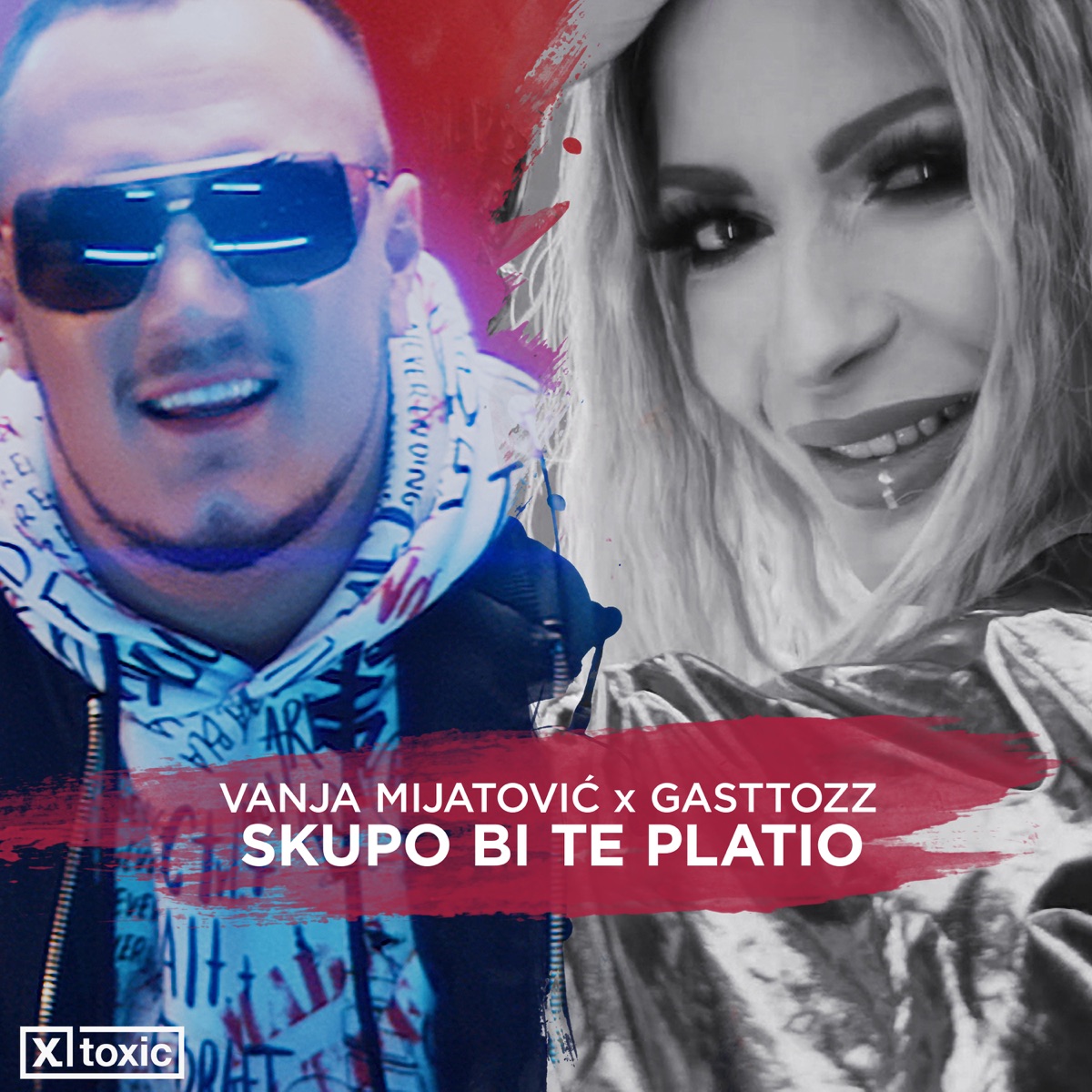 Skupo Bi Te Platio - Single by Vanja Mijatovic & Gasttozz album cover