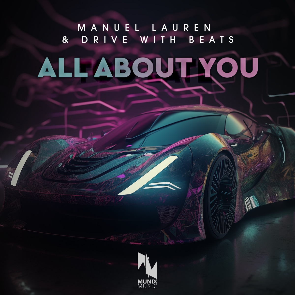 All About You - Single by Manuel Lauren & Drive With Beats album cover