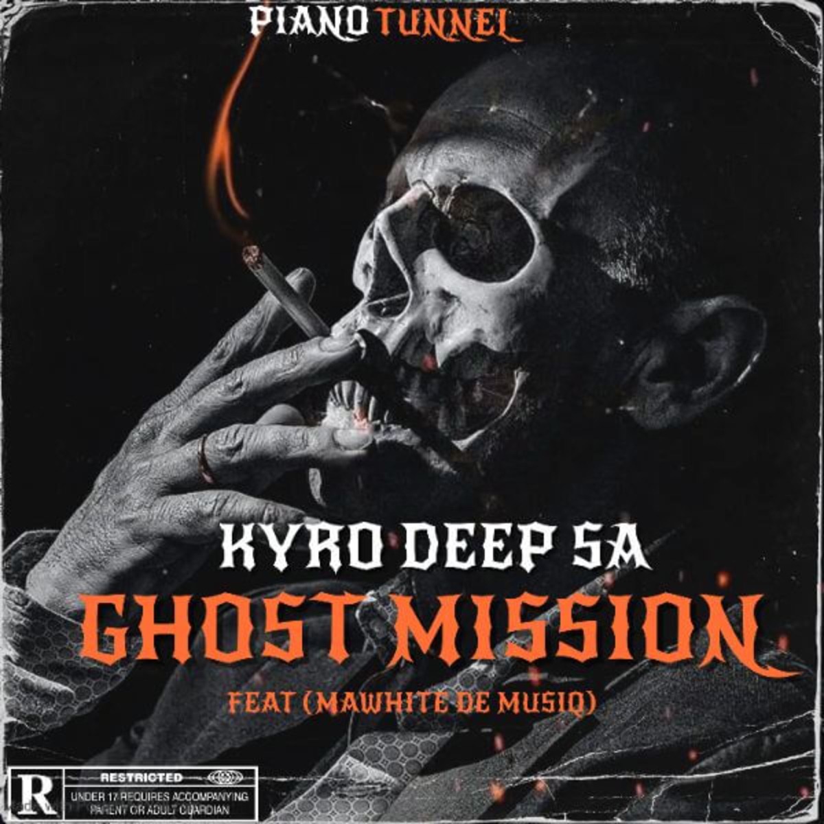 GHOST MISSION (feat. Mawhite De Musiq) - Single by KYRO DEEP SA album cover