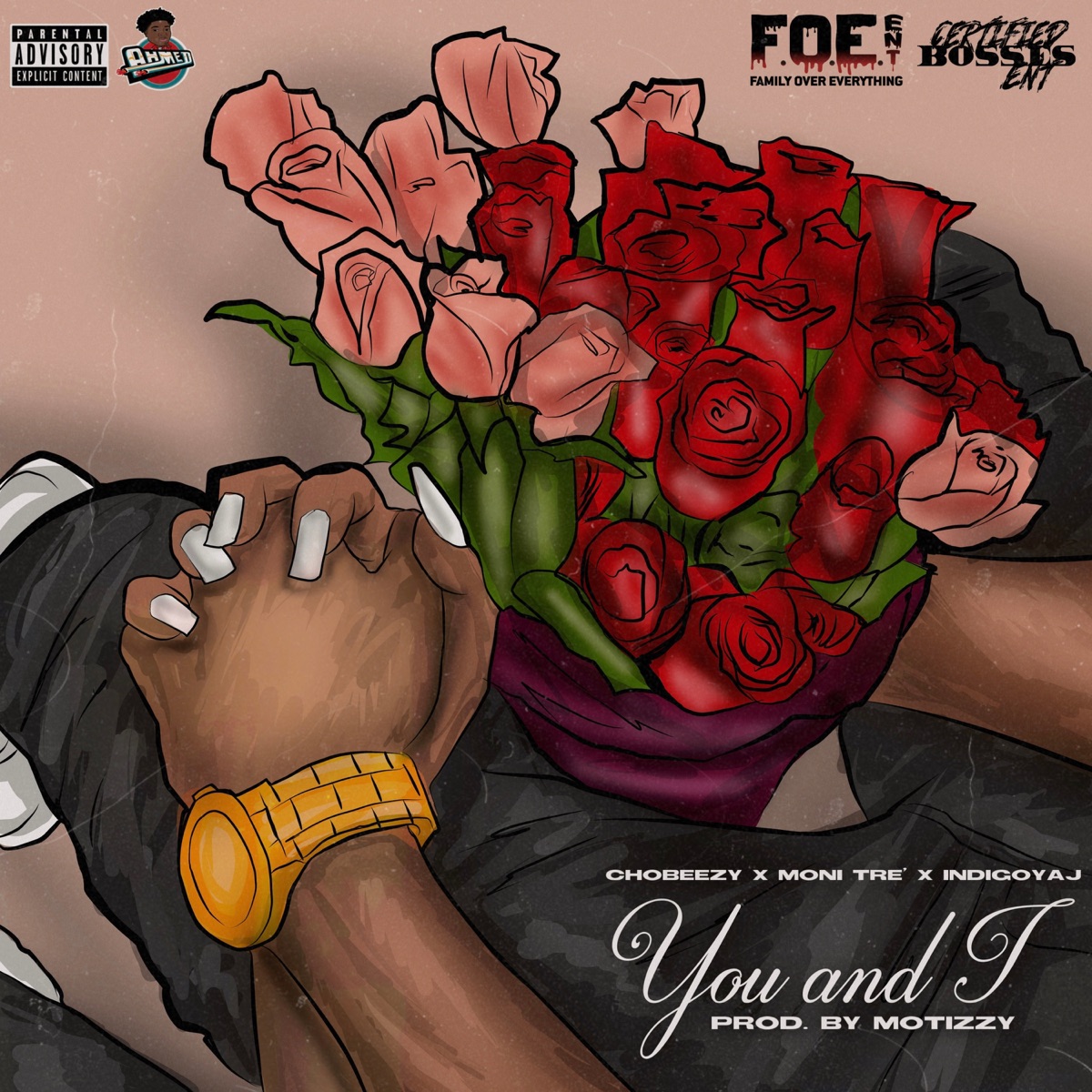 You & I (feat. ChoBeezy & IndigoYaj) - Single by Moni Tre' album cover