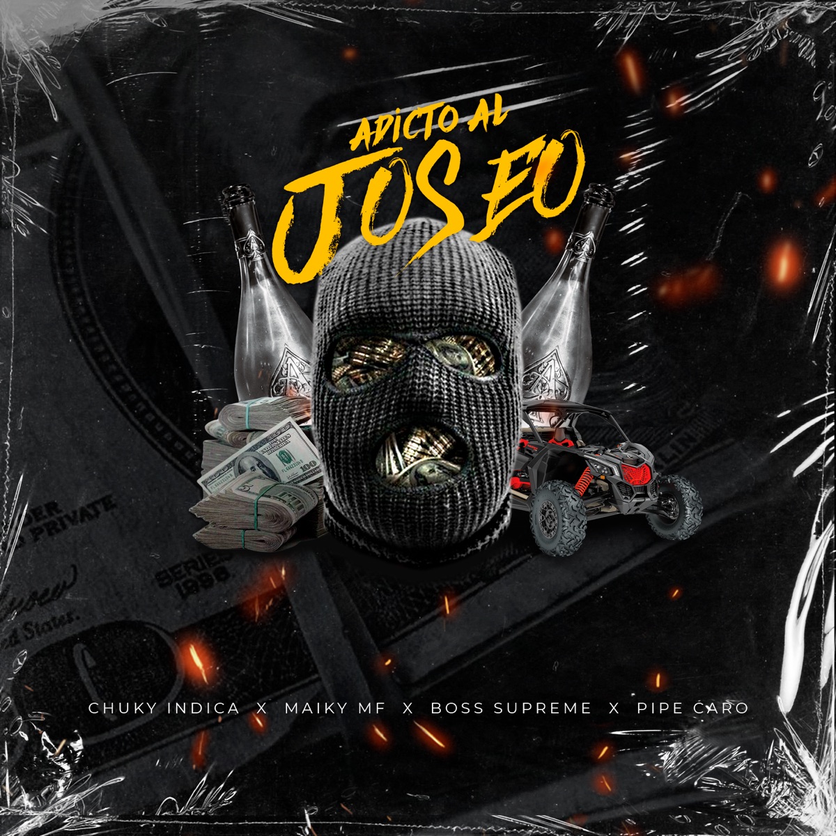 Adictos al Joseo - Single by Pipe Caro, Chuky Indica, Boss Supreme & Maiky album cover