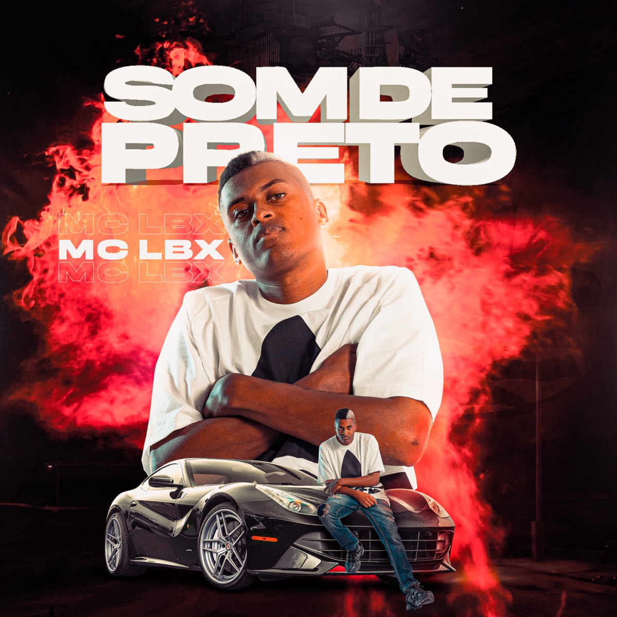 Som de Preto - Single by MC Lbx album cover
