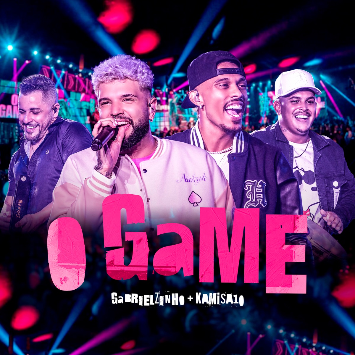 O Game (Ao Vivo) - Single by Gabrielzinho & Kamisa 10 album cover