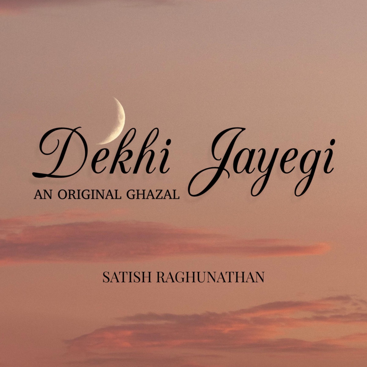 Dekhi Jayegi - Single by Satish Raghunathan & Karthika Vaidyanathan album cover
