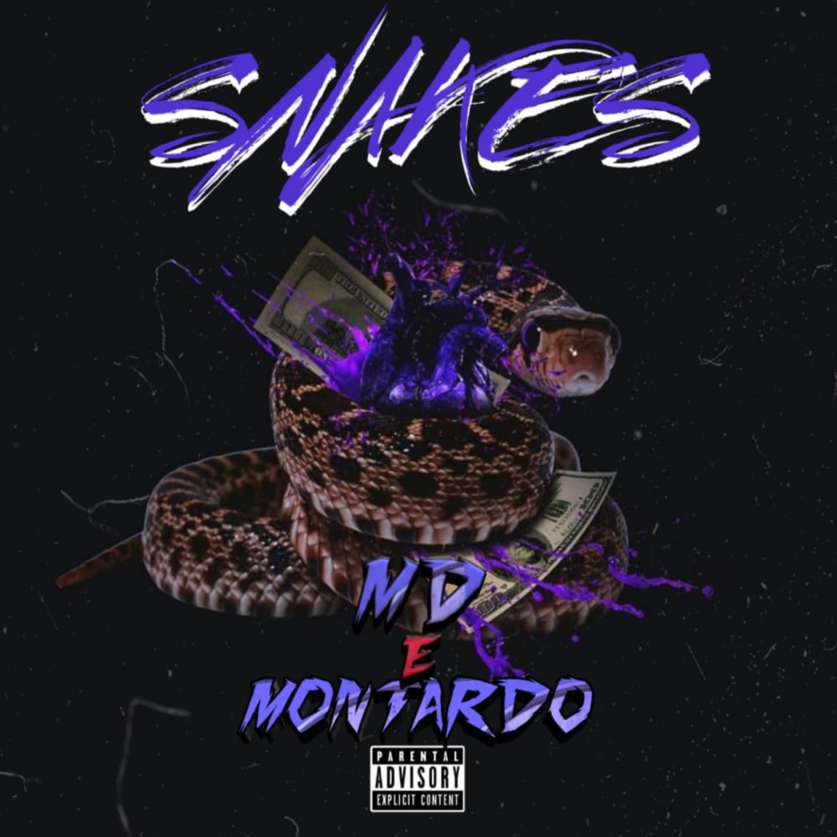 Snakes - Single by MONTARDO & MD! album cover