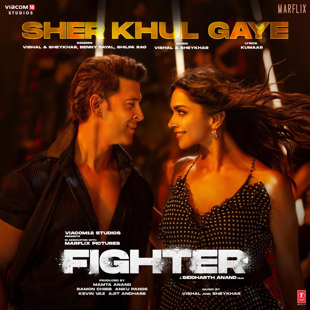 Sher Khul Gaye (From "Fighter") - Single by Vishal & Shekhar, Benny Dayal, Shilpa Rao & Kumaar album cover