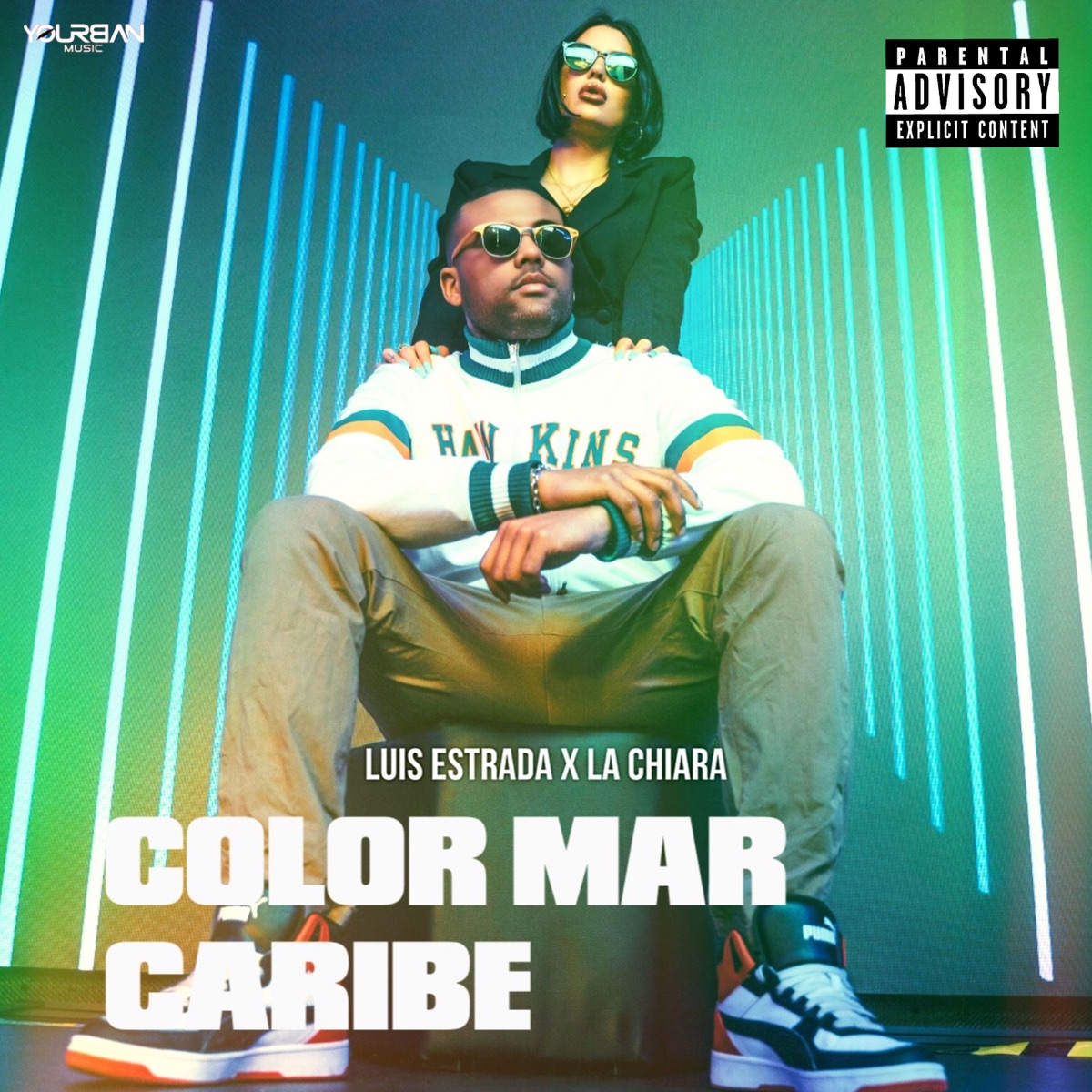 Color Mar Caribe - Single by Luis Estrada & La Chiara album cover