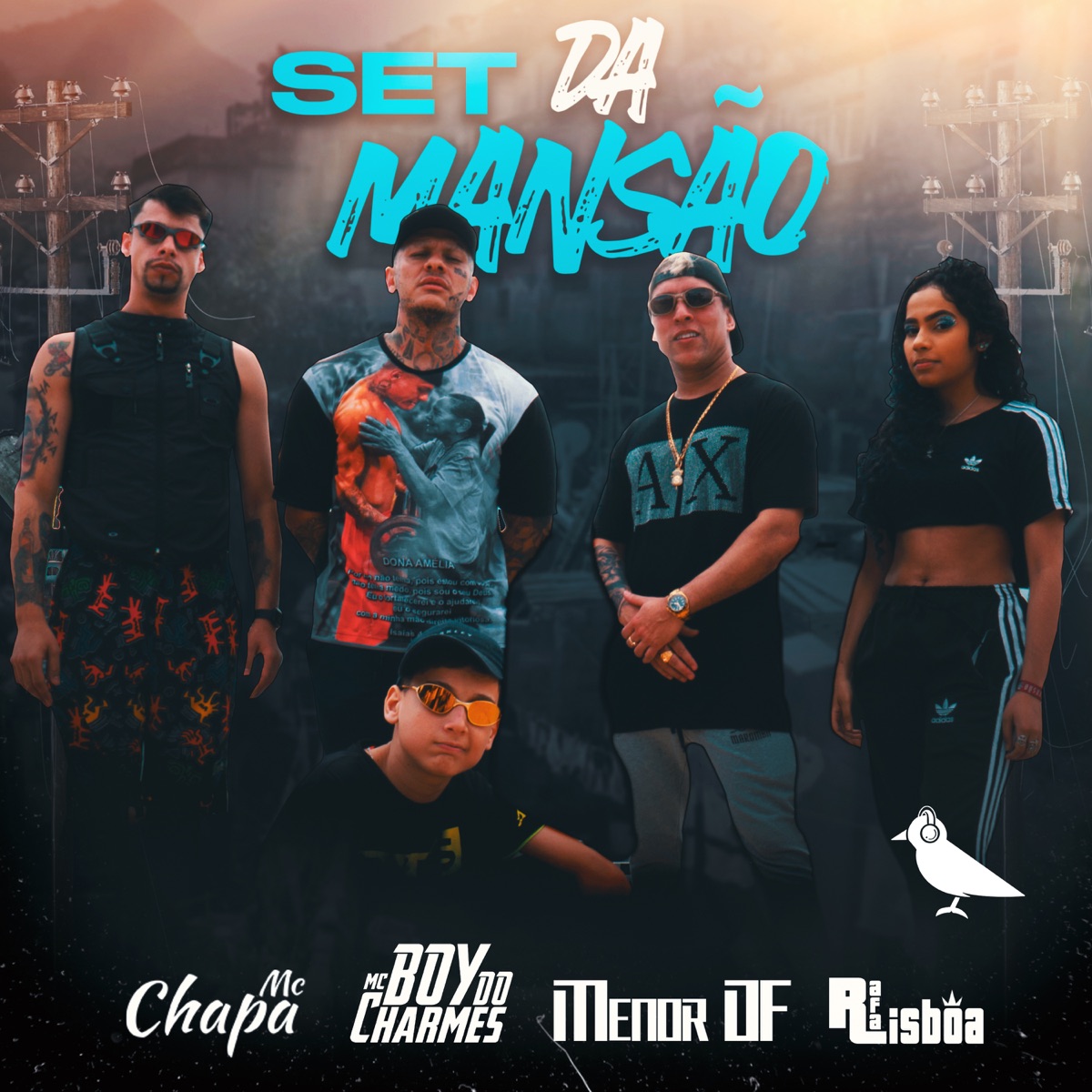 Set da Mansão (feat. Menor DF) - Single by Chapa MC, Mc Boy do Charmes & RAFA LISBÔA album cover