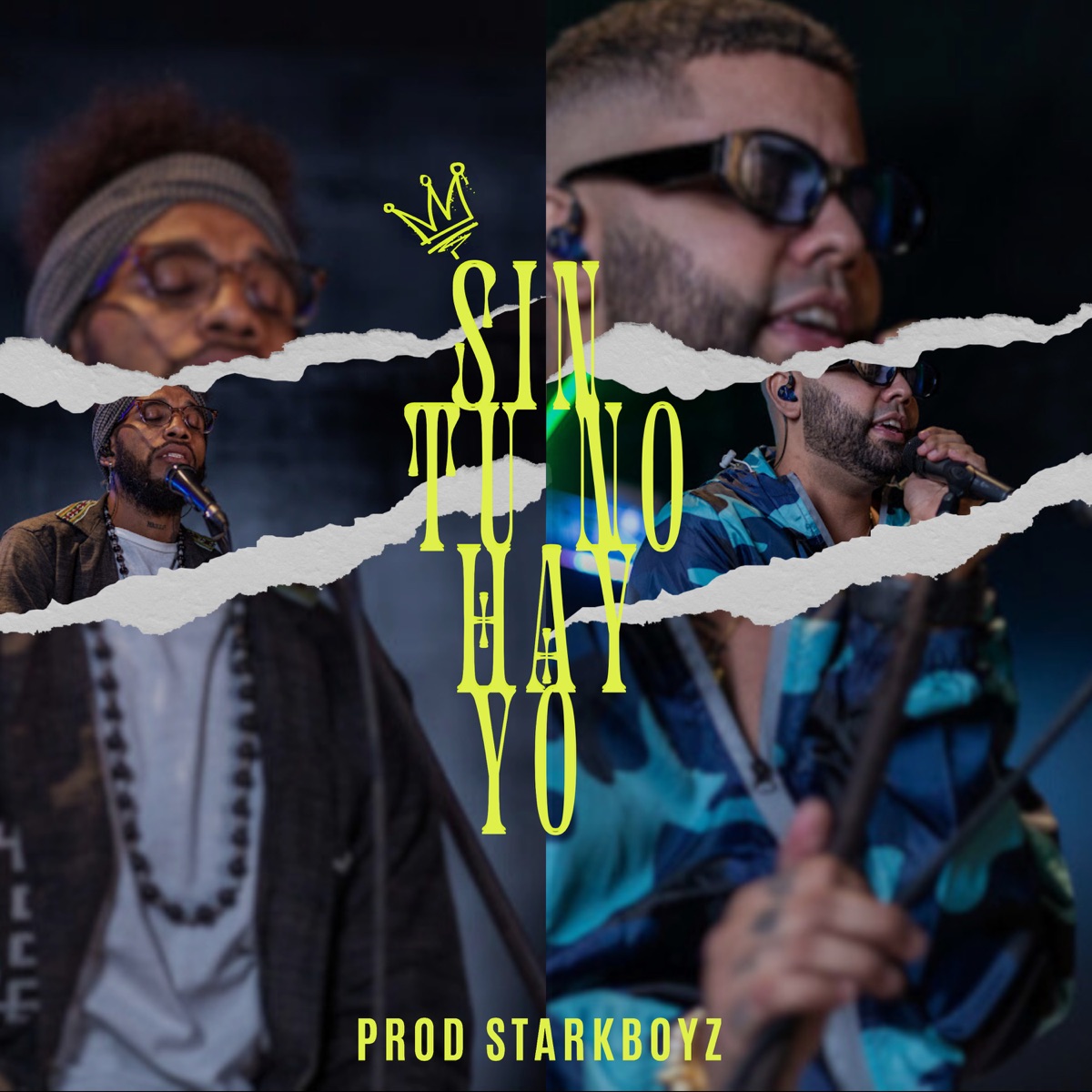 Sin Tu No Hay Yo - Single by Gerontfm & Okaa album cover