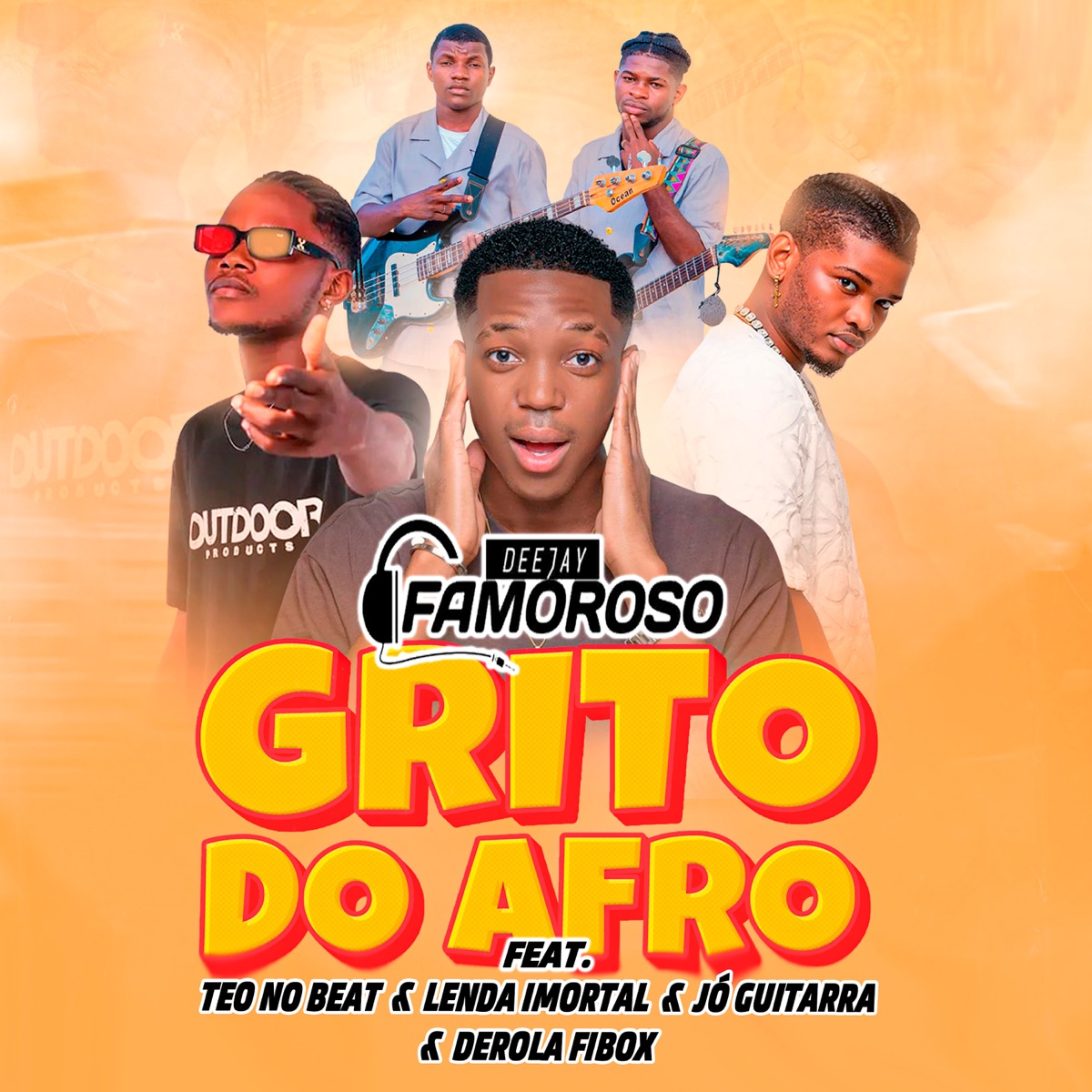 Grito do Afro (feat. Teo no Beat) - Single by Deejay Famoroso album cover