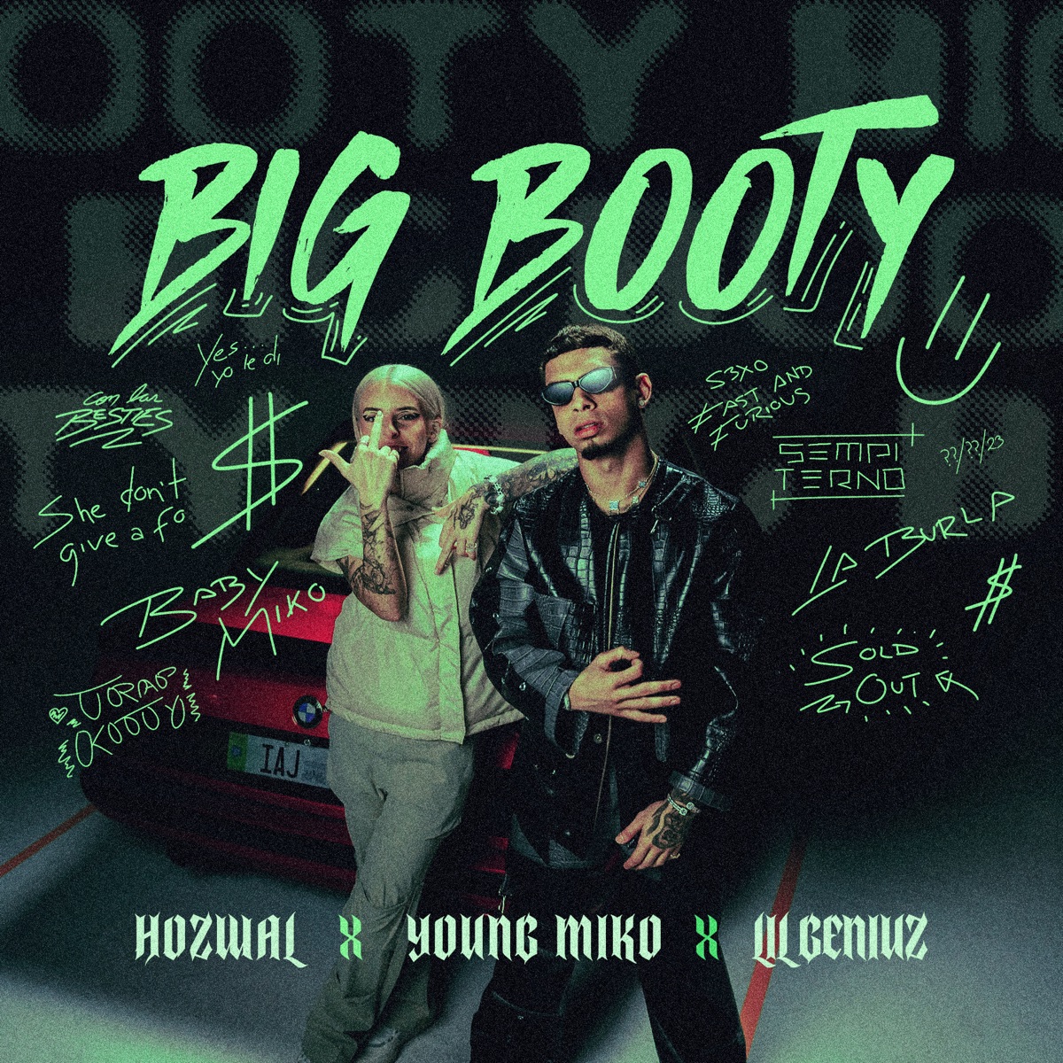 Big Booty - Single by Hozwal, Young Miko & Lil Geniuz album cover