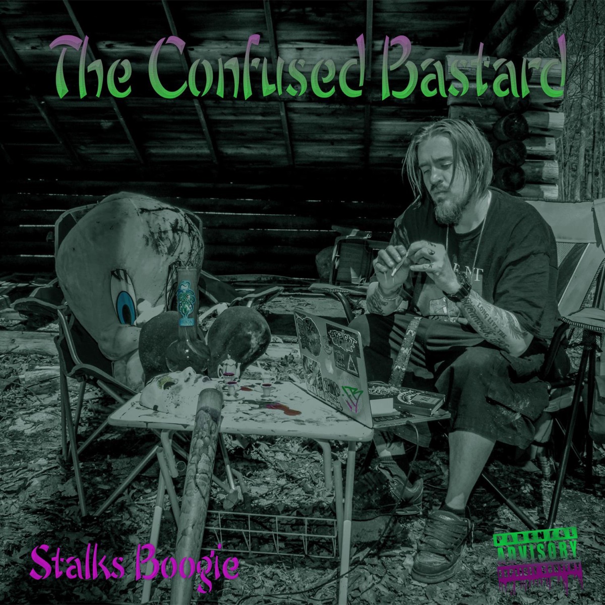 The Confused Bastard - EP by Stalks Boogie album cover