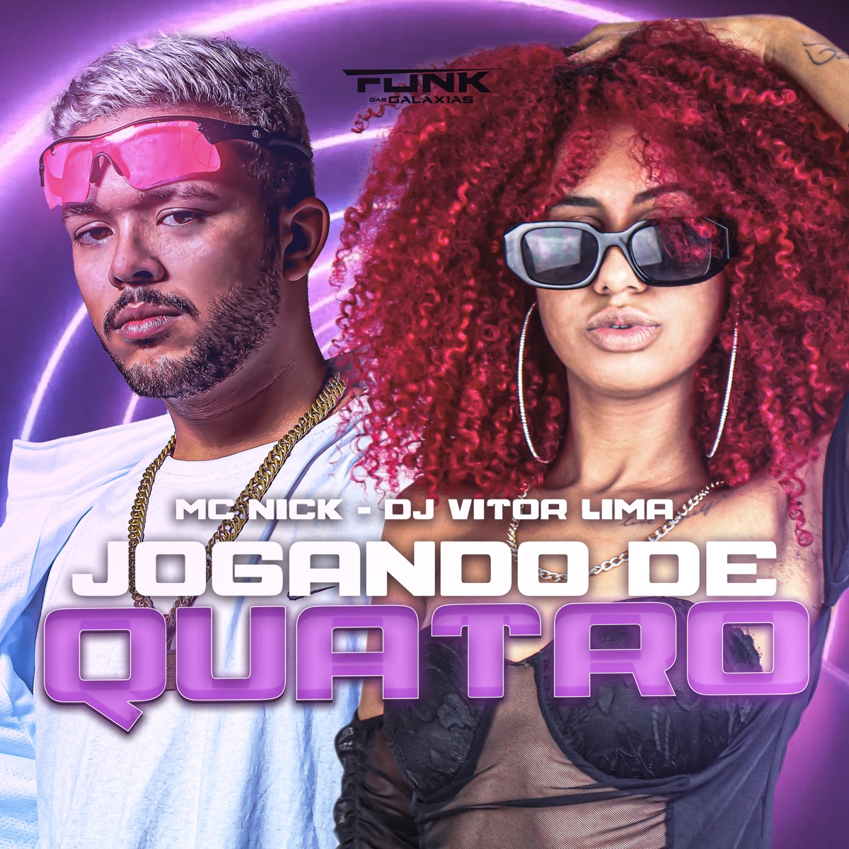 Jogando de Quatro - Single by Mc Nick & Dj Vitor Lima album cover