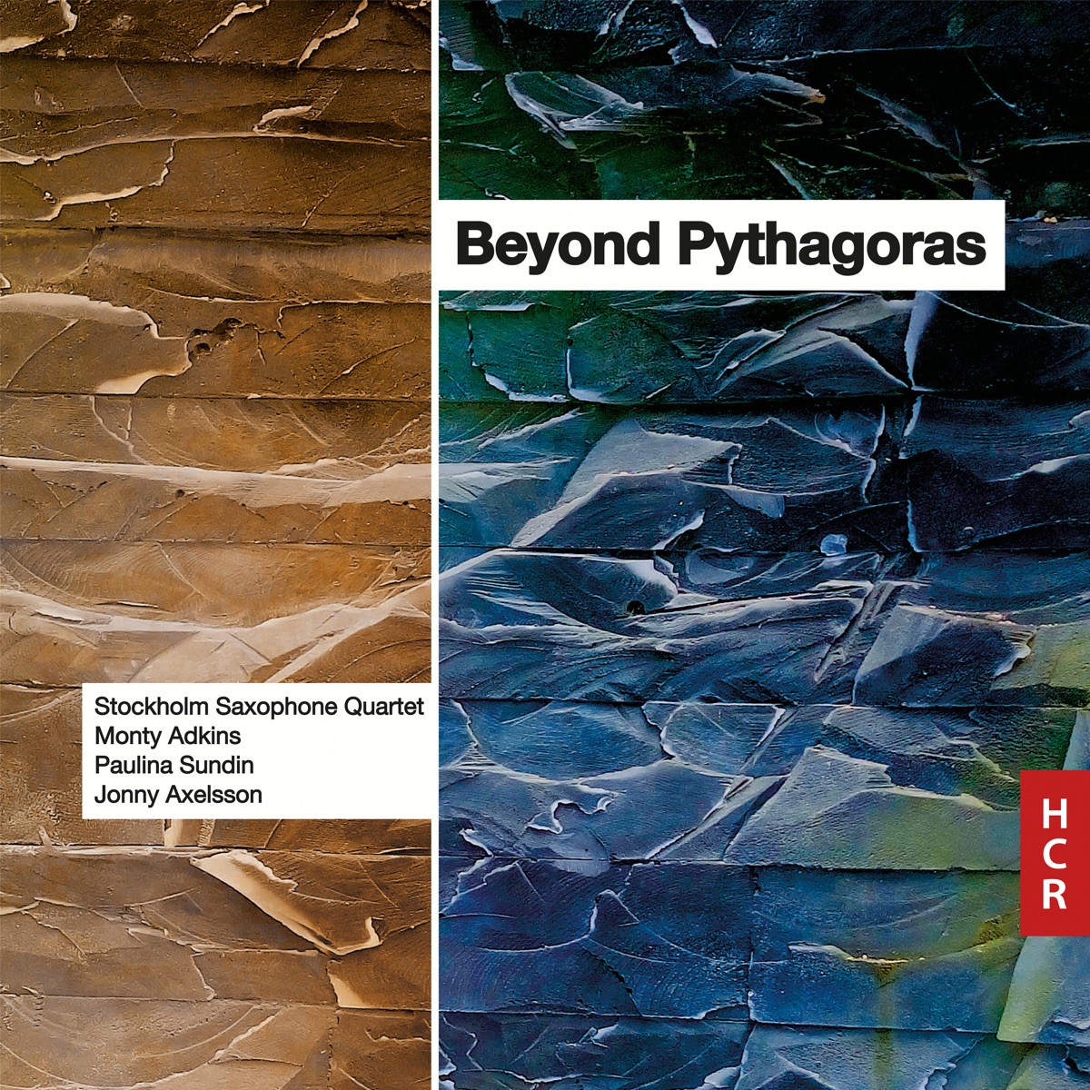 Beyond Pythagoras by The Stockholm Saxophone Quartet, Mathew Adkins & Paulina Sundin album cover