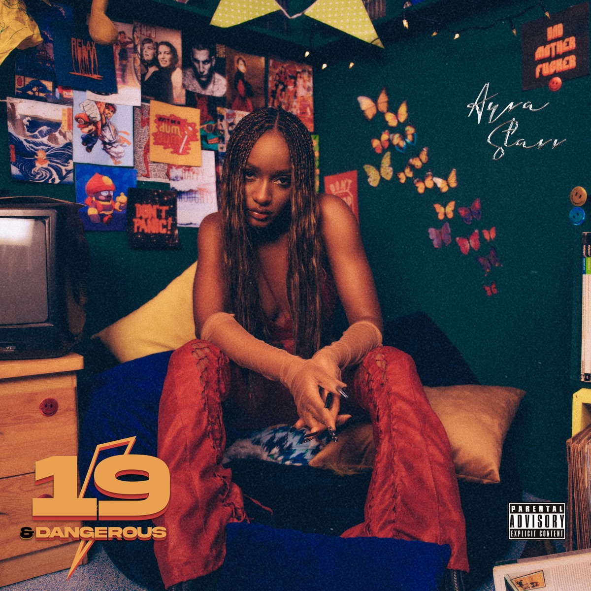 19 & Dangerous by Ayra Starr album cover