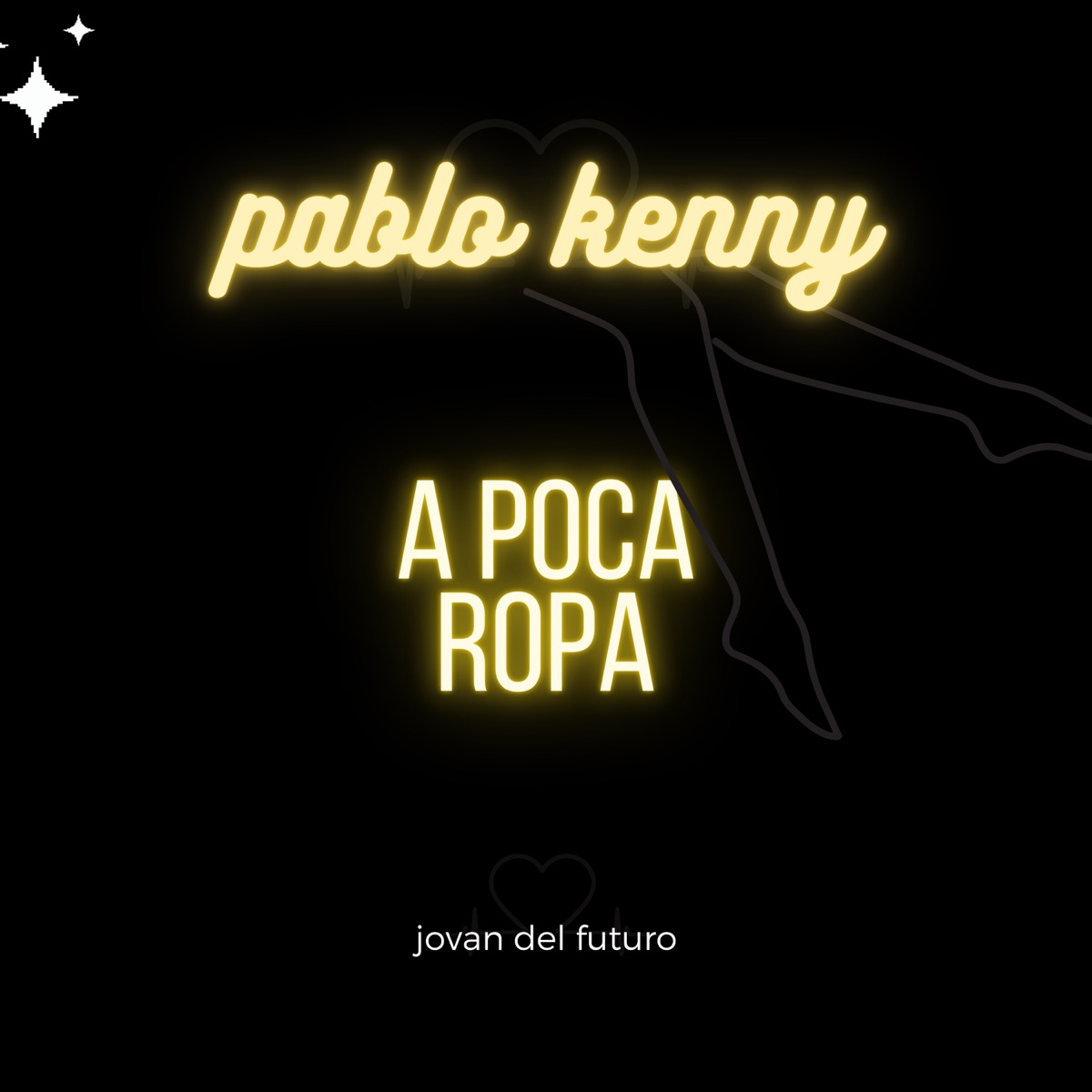 A Poca Ropa - Single by Pablo Kenny album cover