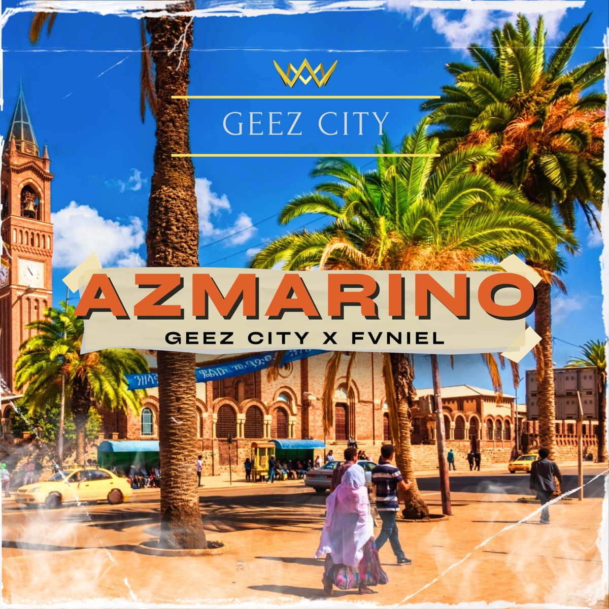 Azmarino - Single by Geez City & FVNIEL album cover