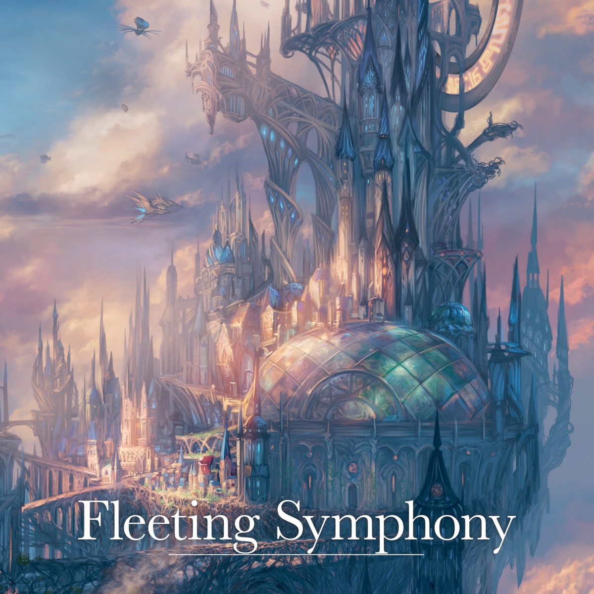 Fleeting Symphony by Benyamin Nuss & WDR Funkhausorchester album cover