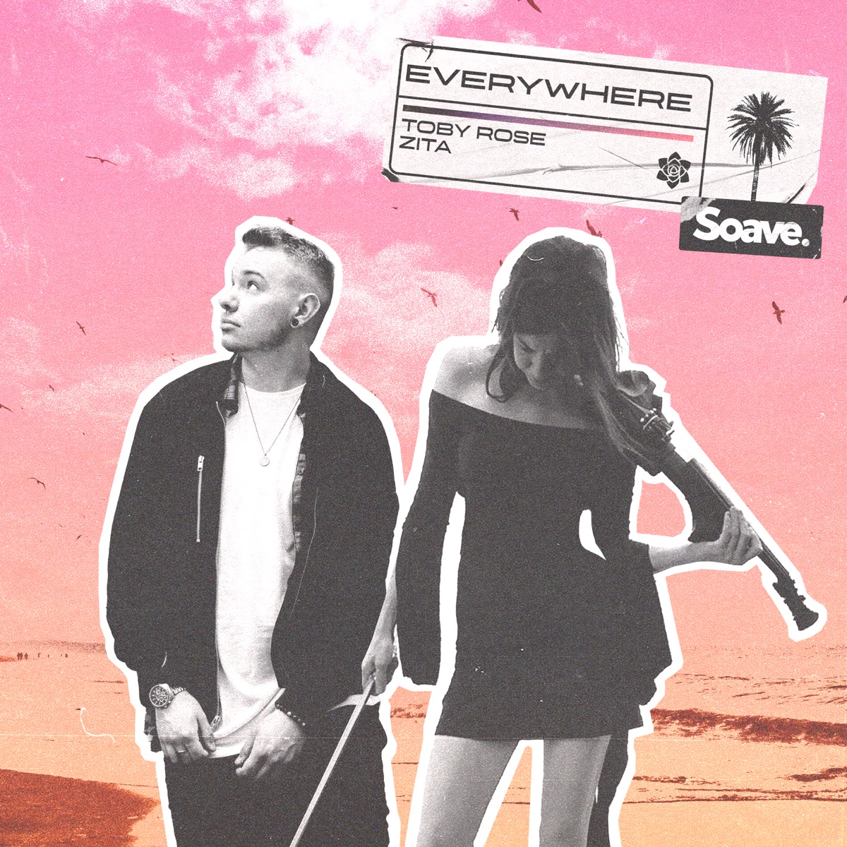 Everywhere - Single by Toby Rose & Zita album cover