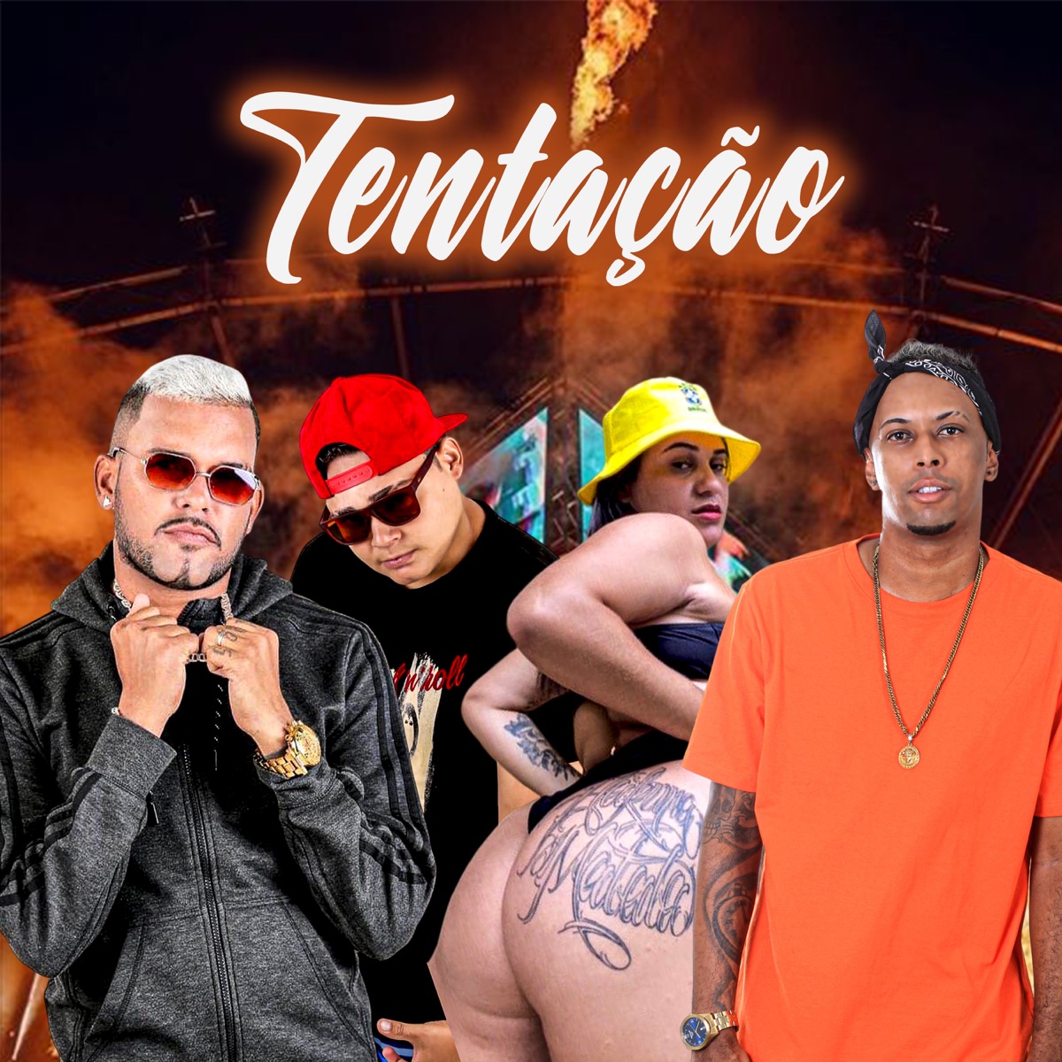 Tentação - Single by Selo do Brega, MC LELEO & Mc Alberis album cover