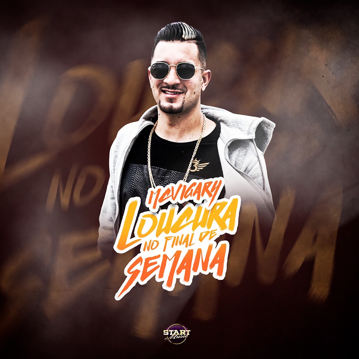 Loucura No Final de Semana - Single by MC Vigary album cover