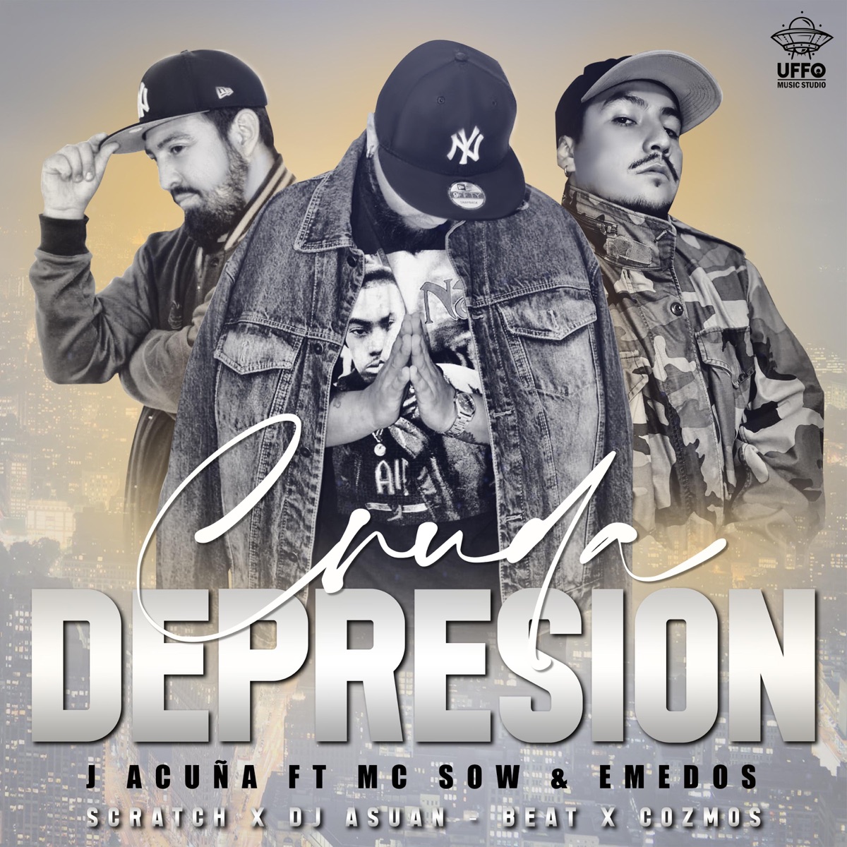Cruda Depresión (feat. EMEDOS & McSow) - Single by J. Acuña album cover