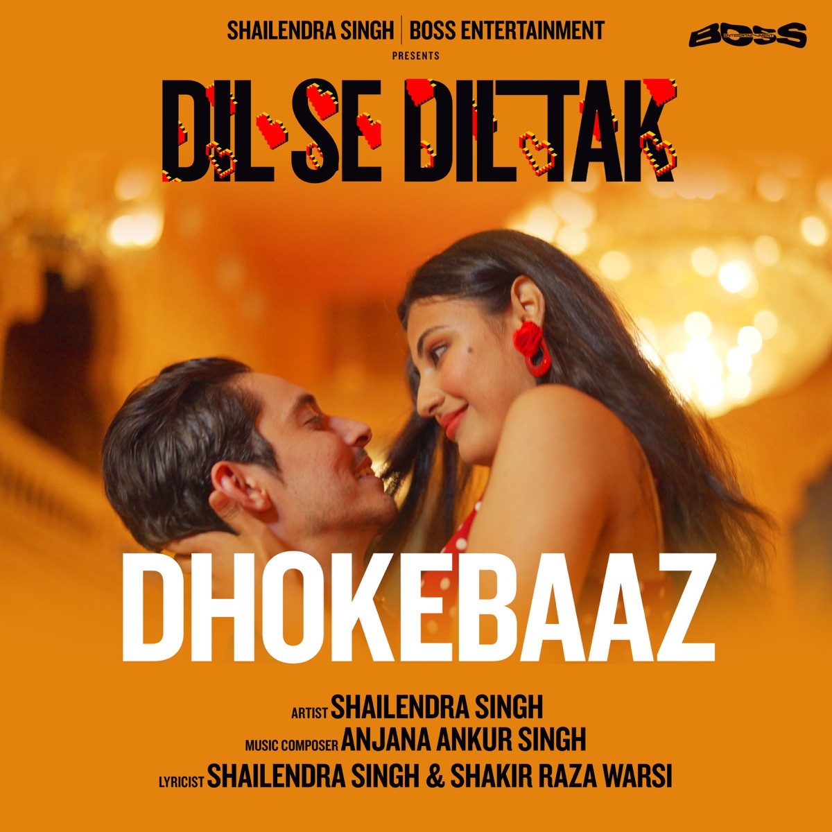 Dhokebaaz - Dil Se Dil Tak (feat. Saahil Solanki) - Single by Shailendra Singh album cover
