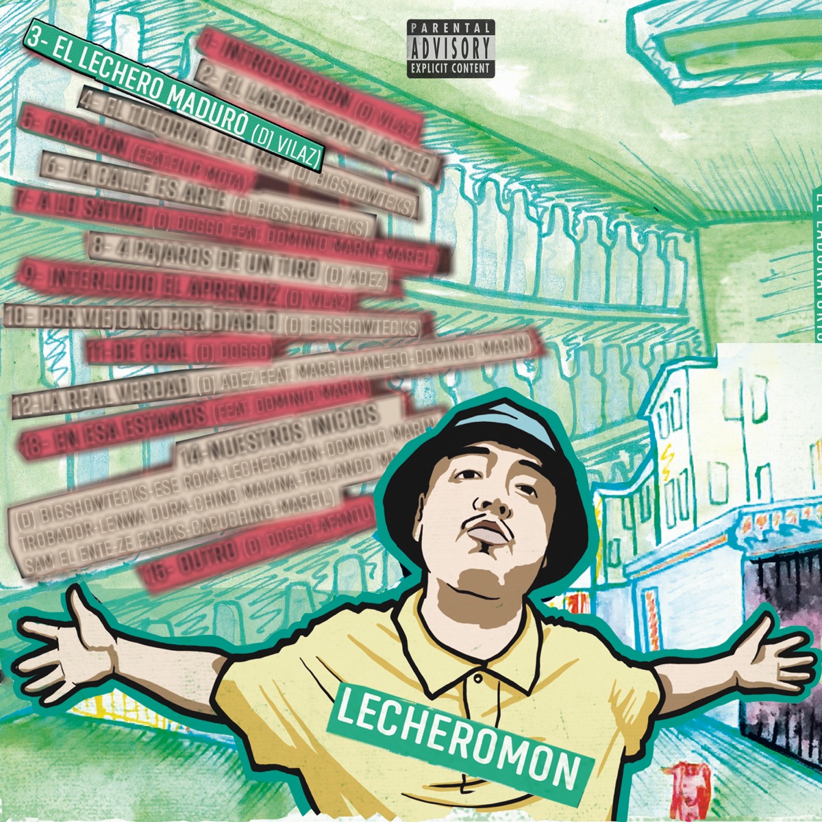 El Lechero Maduro - Single by LecheroMon, ZKT1 TRIBU & DJ Vilaz album cover
