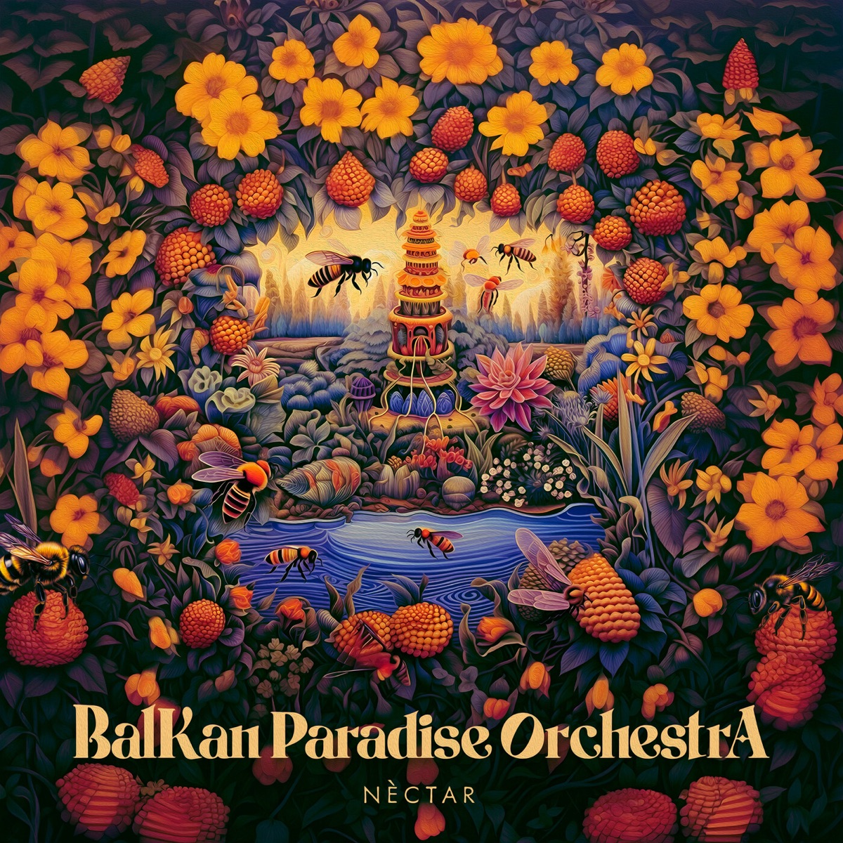 Nèctar by Balkan Paradise Orchestra album cover