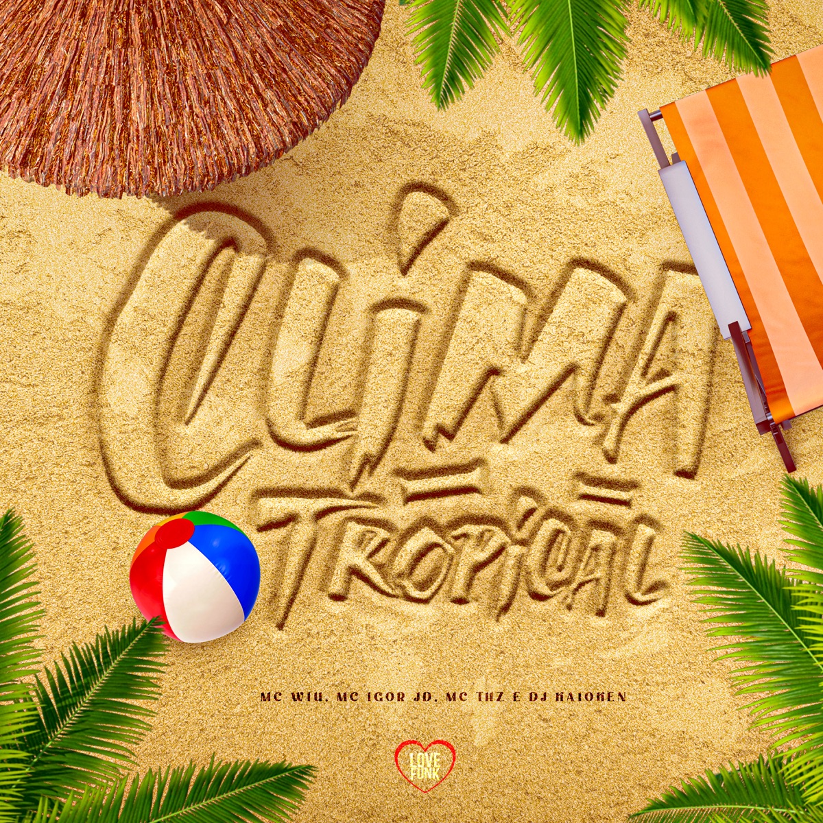 Clima Tropical (feat. DJ Kaioken) - Single by MC Wiu, MC Ygor JD & Mc THZ album cover