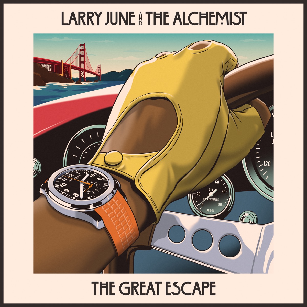 The Great Escape by Larry June & The Alchemist album cover