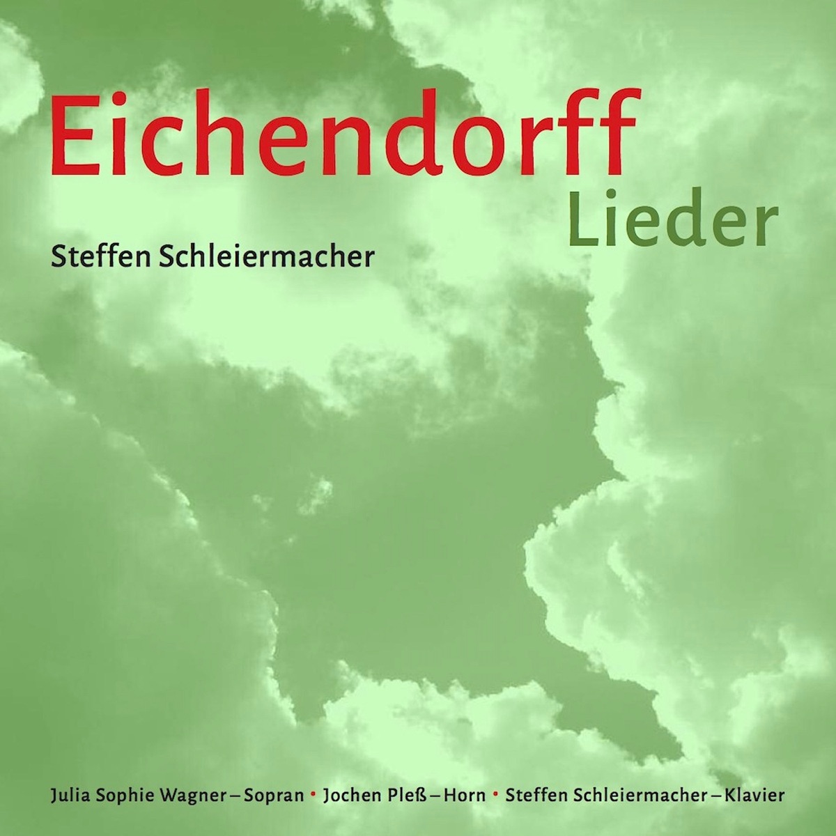 Eichendorff-Lieder by Julia Sophie Wagner, Steffen Schleiermacher & Jochen Pless album cover