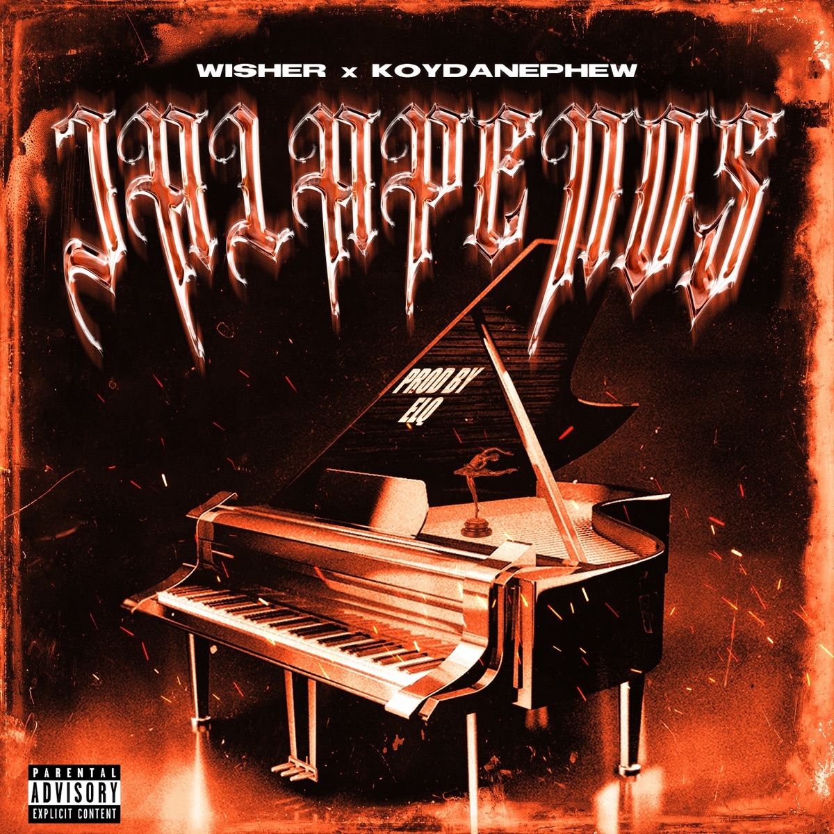 JALAPEÑOS - Single by WISHER, KoyDaNephew & ElQ album cover