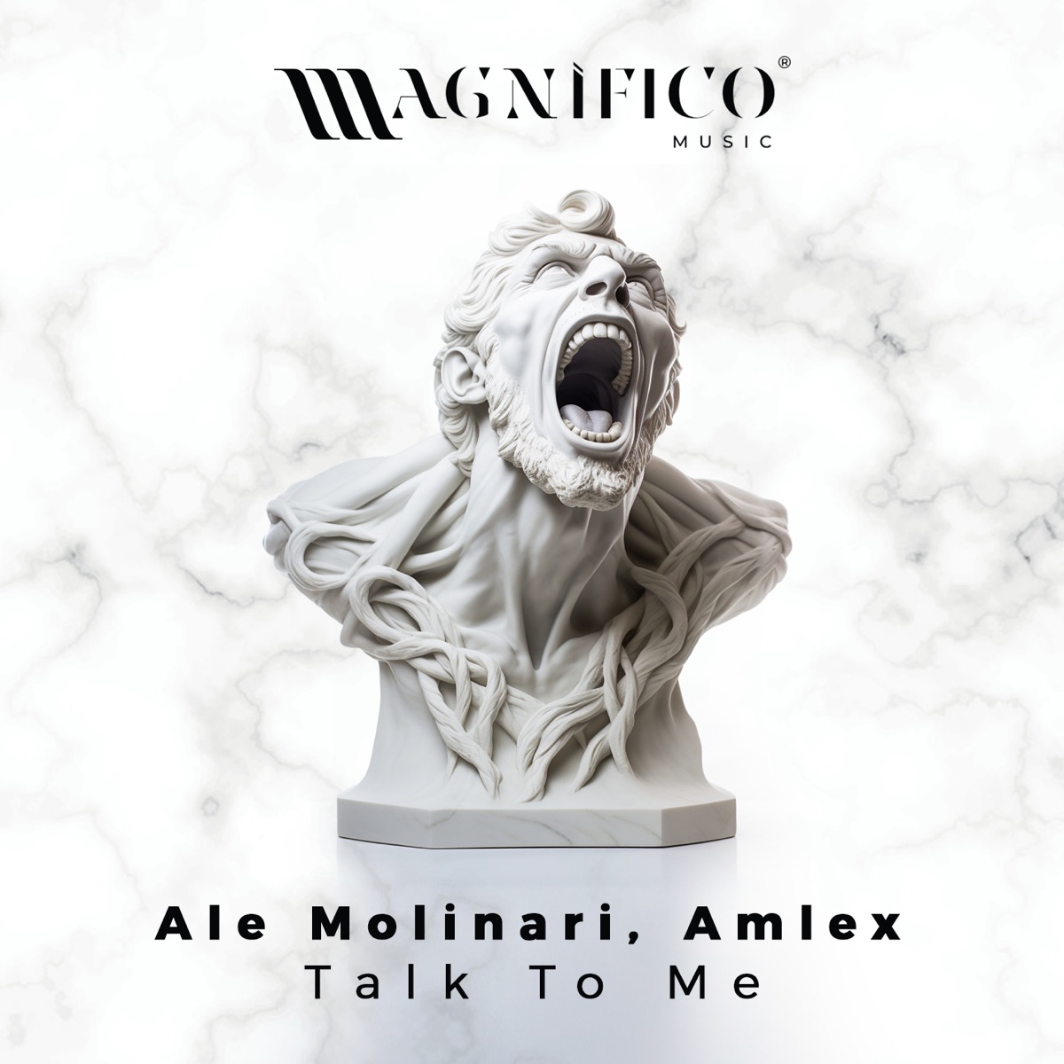 Talk to me (Extended Mix) - Single by Ale Molinari & Amlex album cover