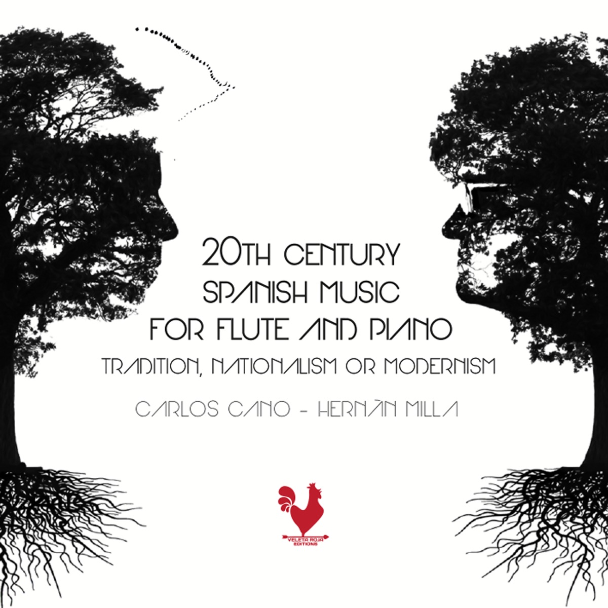 20th Century Spanish Music for Flute and Piano Vol. 1 by Carlos Cano & Hernán Milla album cover