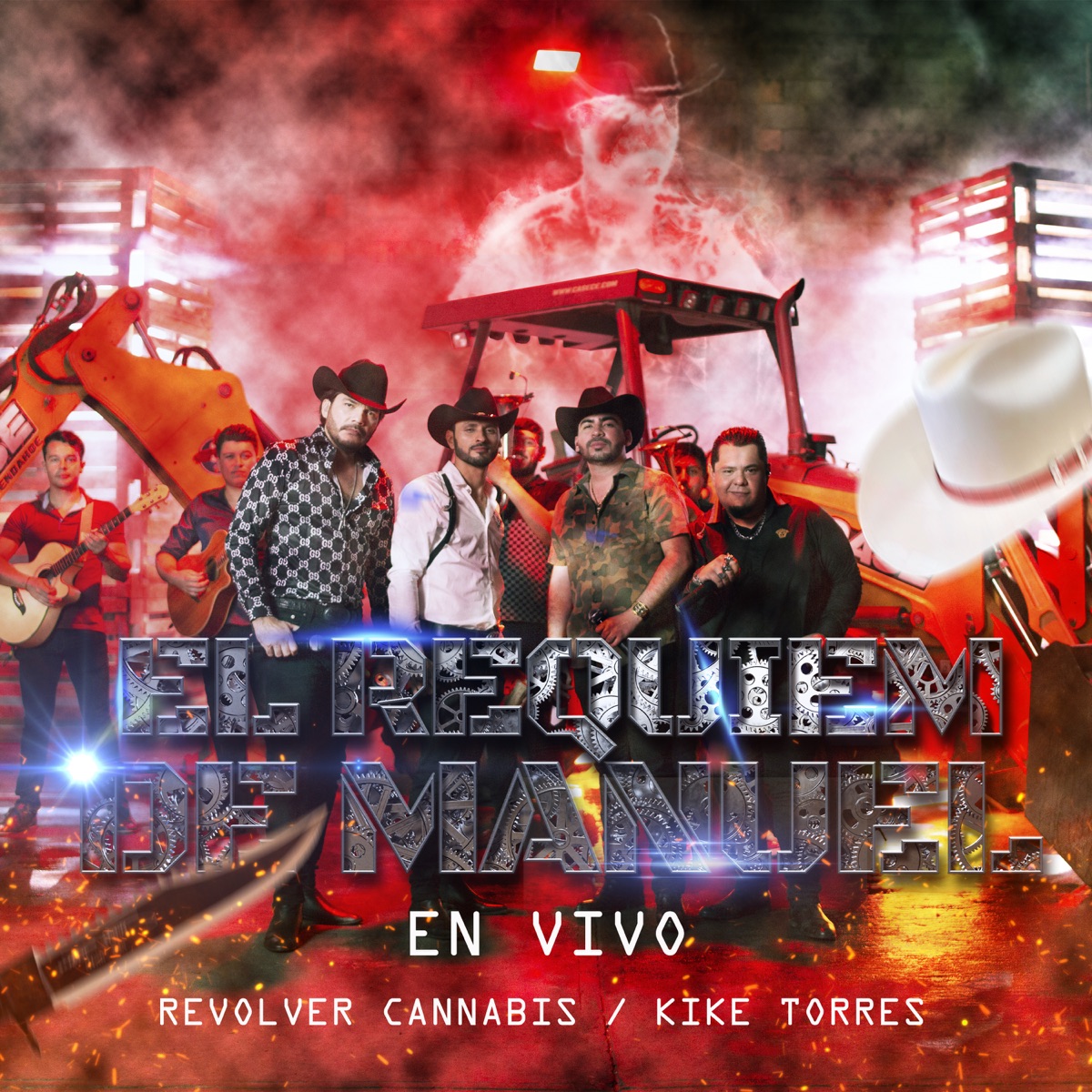 El Réquiem de Manuel (En Vivo) - Single by Revolver Cannabis & Kike Torres album cover