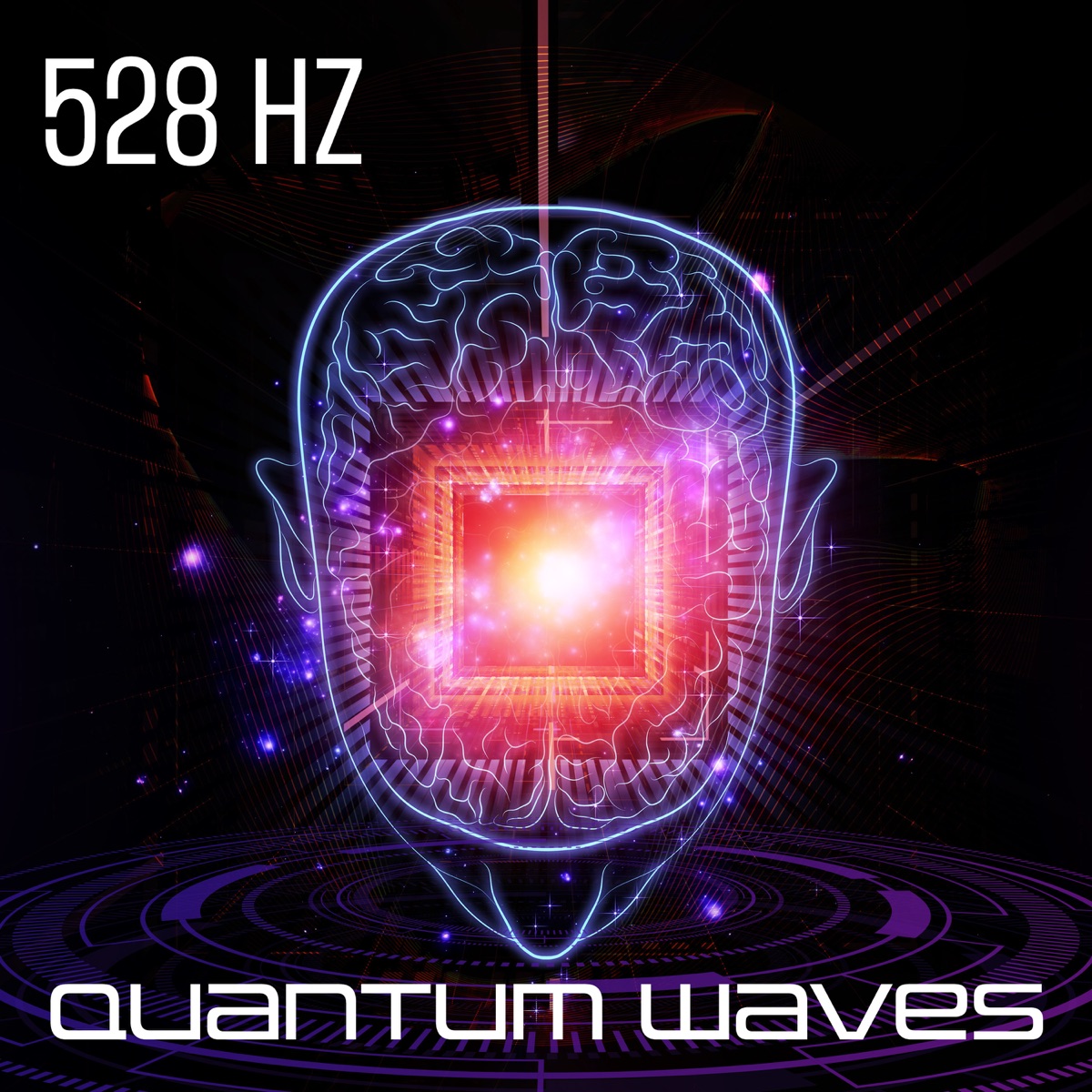 528 Hz Quantum Waves: Attract Money, Love and Abundance, Happiness, Strength & Power by Bryan Hz Solfeggio, 528 Hz Music & Hz Frequency Zone album cover