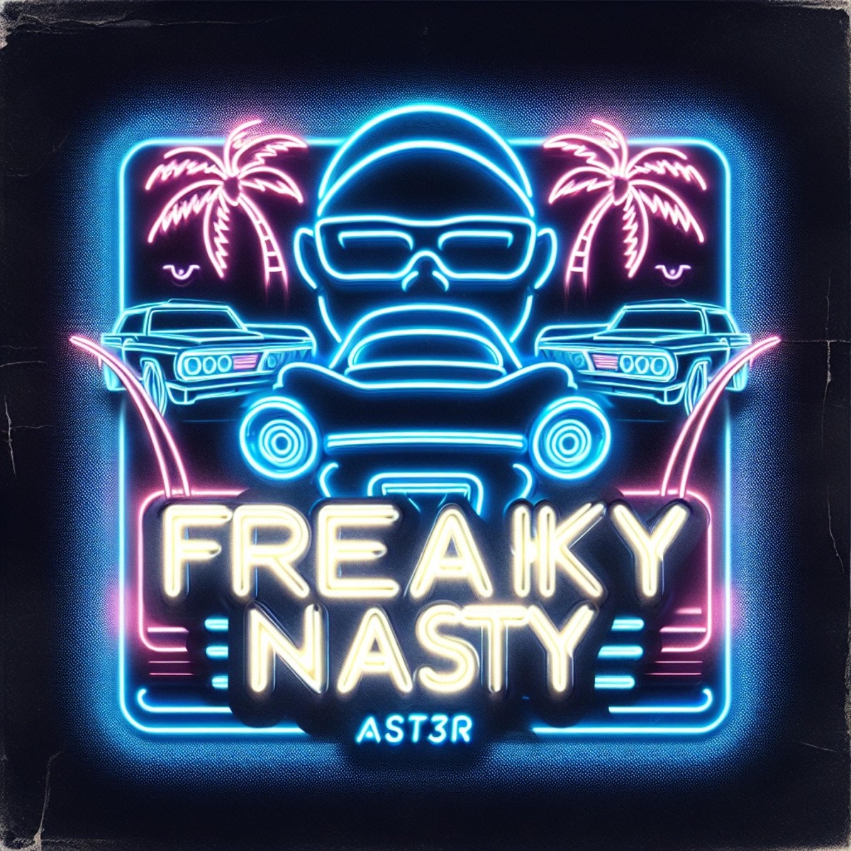 FREAKY NASTY - Single by AST3R album cover