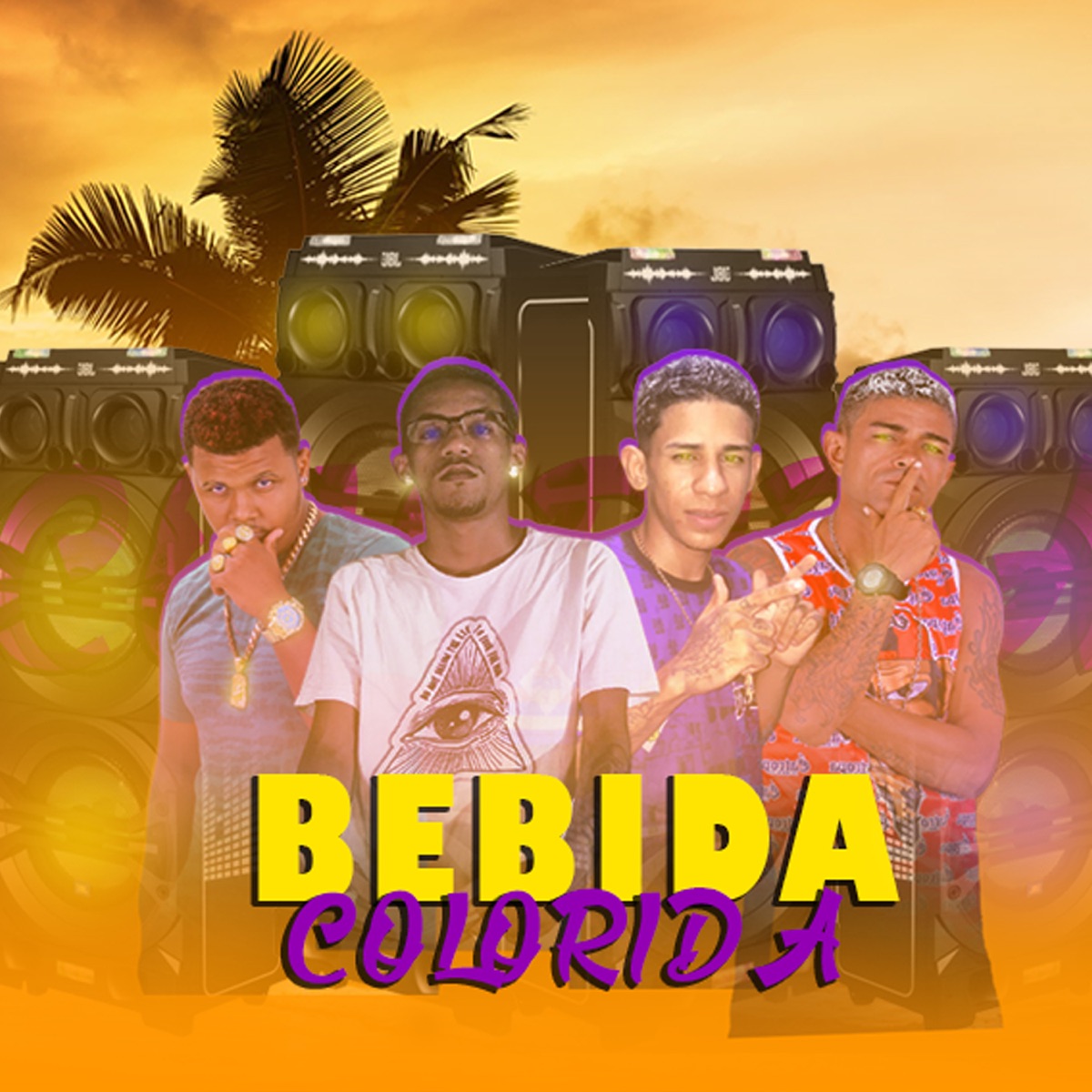 Bebida Colorida - Single by Errado Sempre Ta Certo, Brisa no Beat, Sony Boladão & Ricardo Cabaré album cover