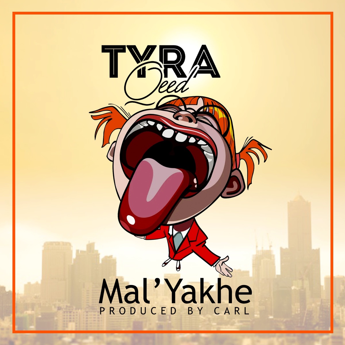 Mal'Yakhe (Radio Edit) - Single by Tyraqeed album cover