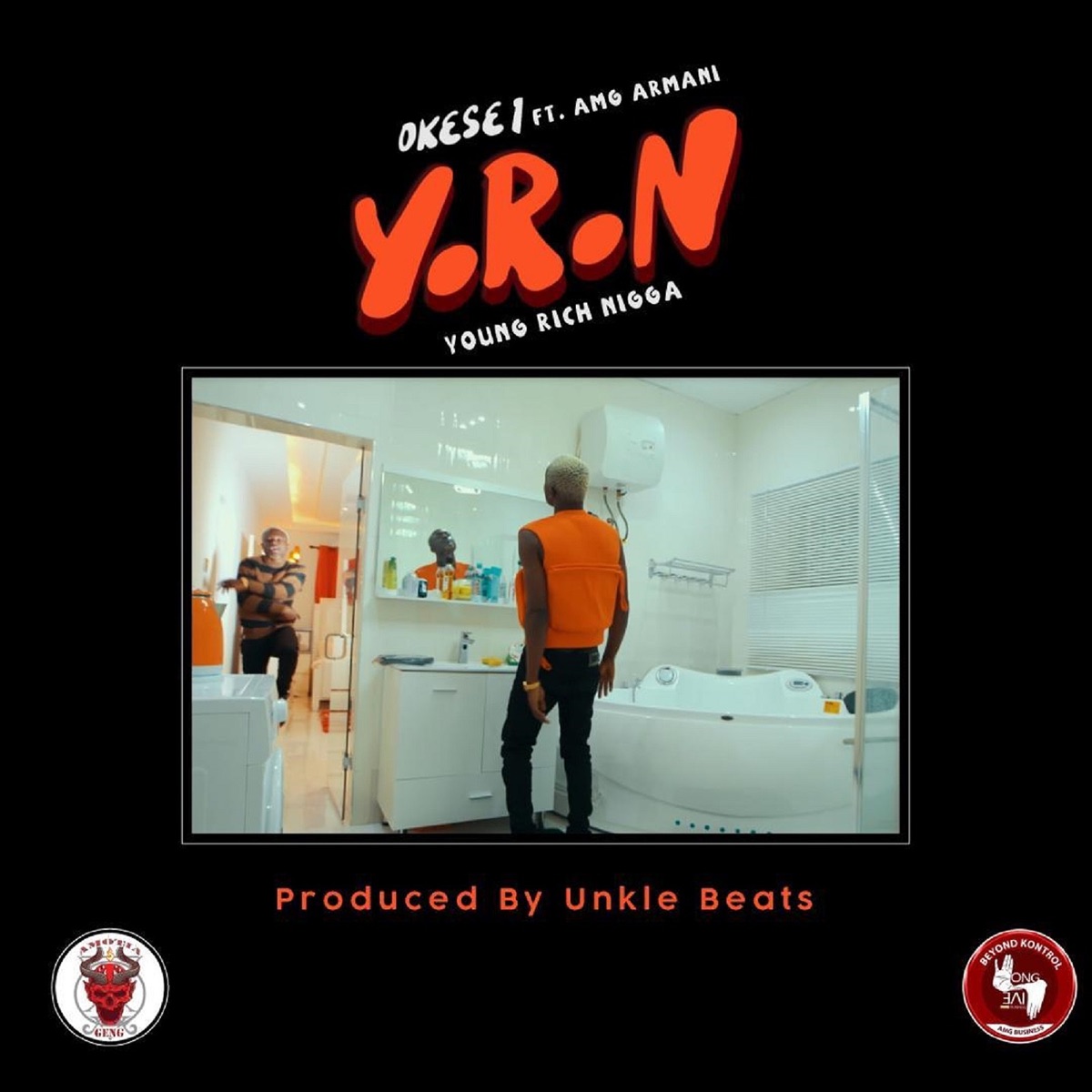 Young Rich N***a (Y.R.N) [feat. Amg Armani] - Single by Okese1 album cover