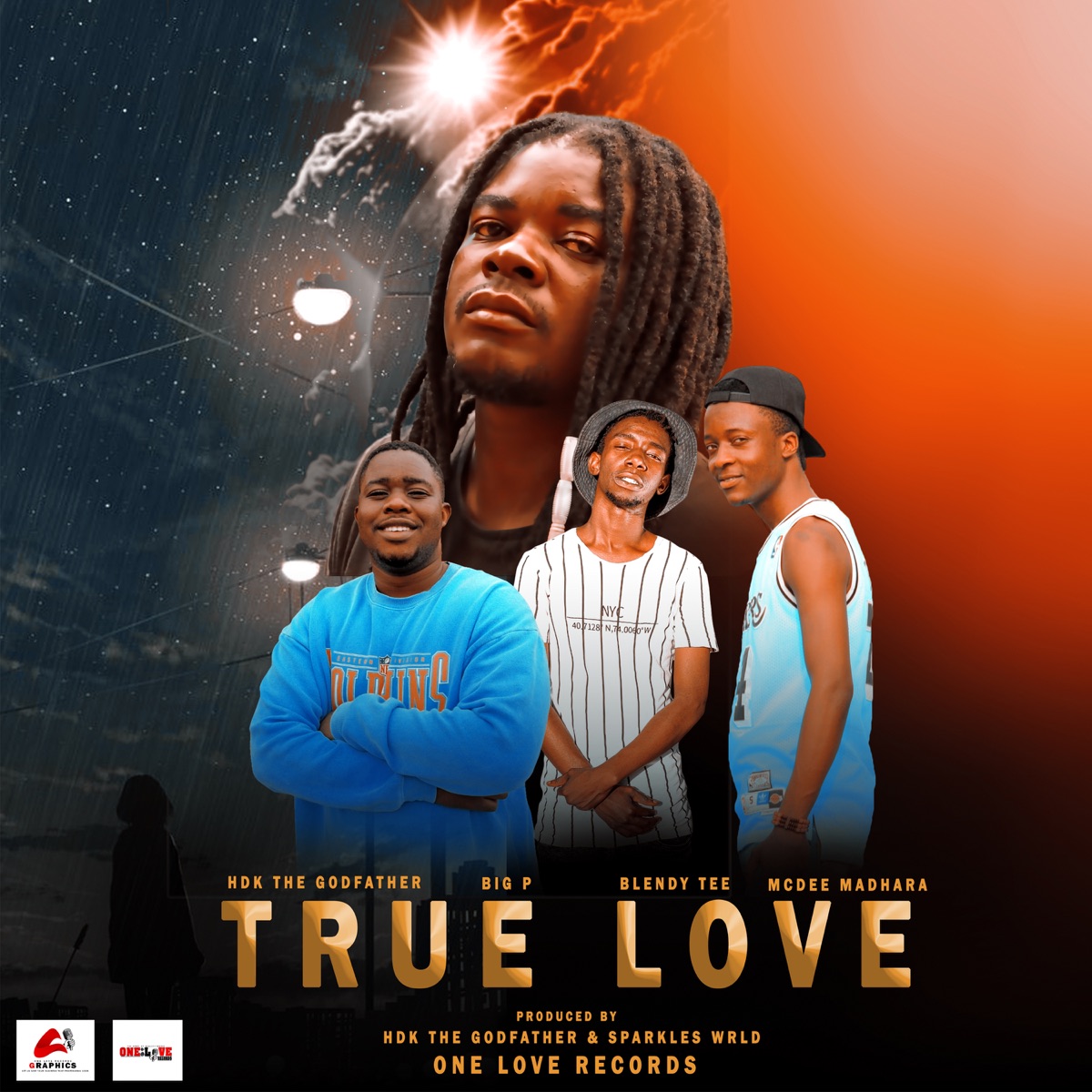 TRUE LOVE (feat. Mcdee Madhara, Blendy Tee & Big p) - Single by Hardknox HDK album cover