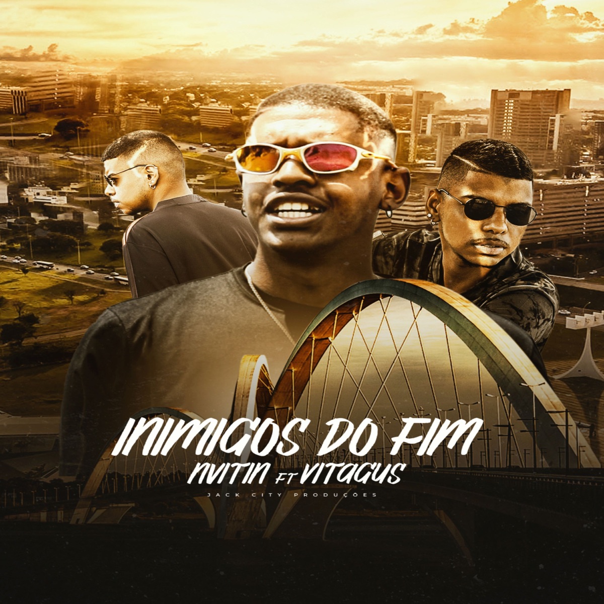 Inimigos do Fim (feat. Vitagus) - Single by NVITIN album cover