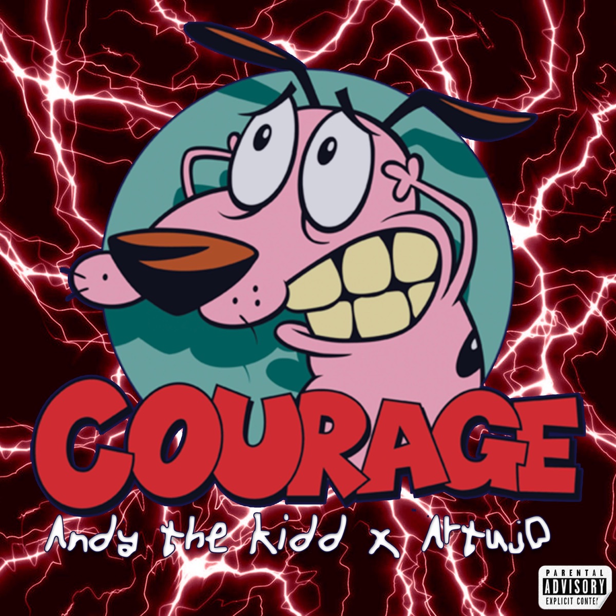COURAGE (feat. Artujo) - Single by Andy The Kidd album cover