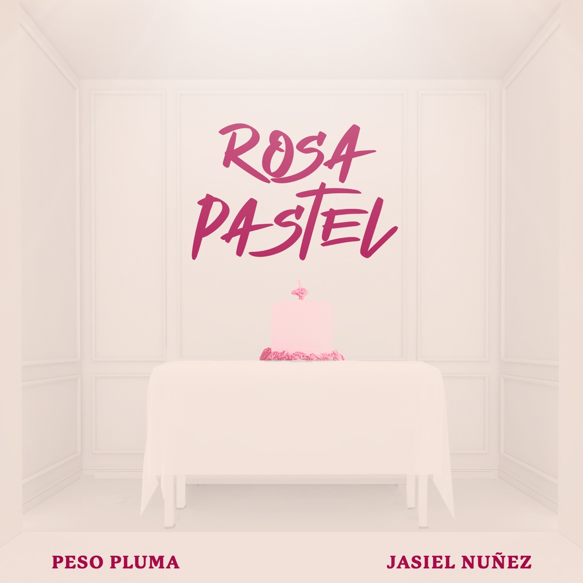 Rosa Pastel - Single by Peso Pluma & Jasiel Nuñez album cover